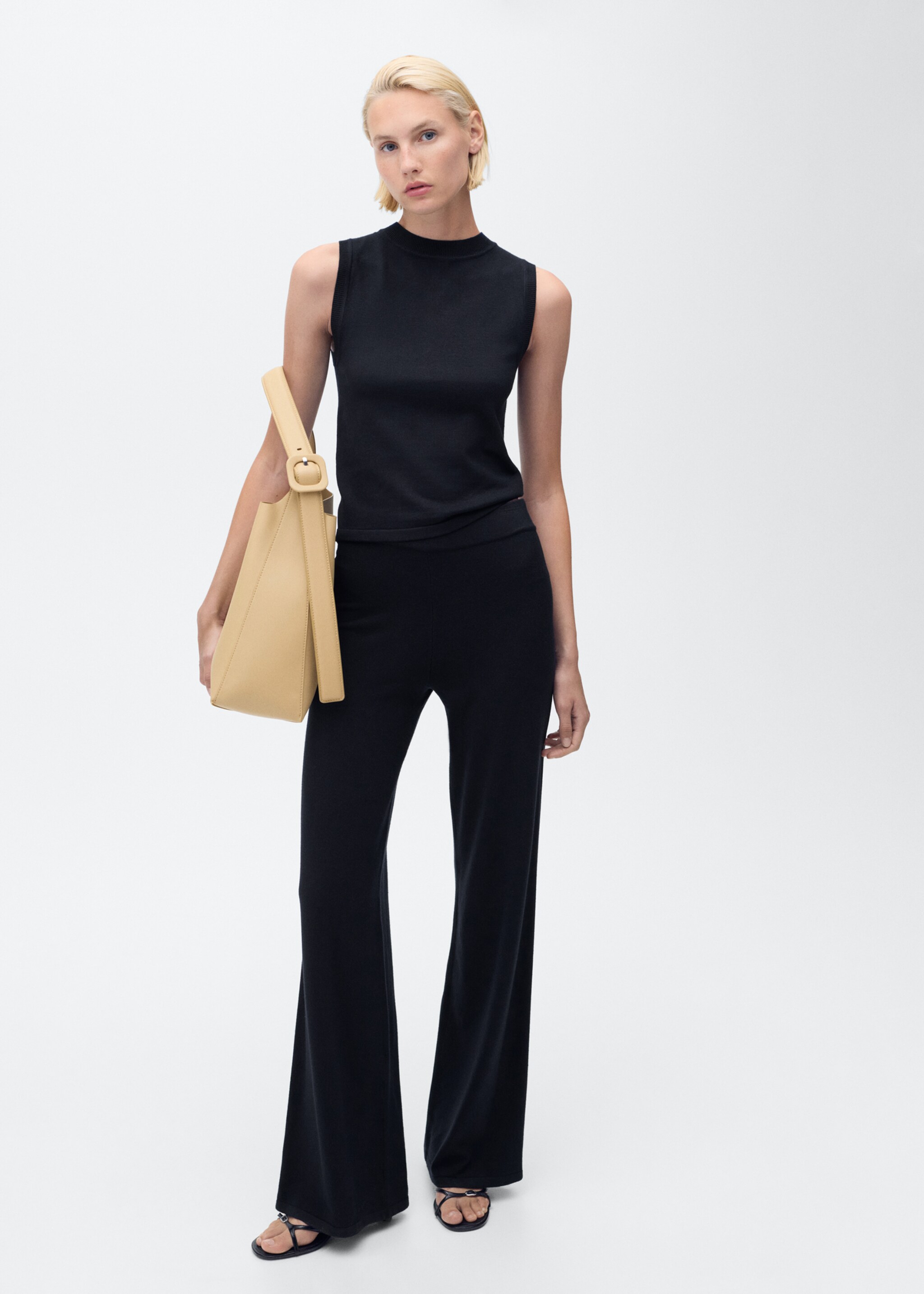 Fine-knit top - General plane, Navy. Ref: 17044086-00.