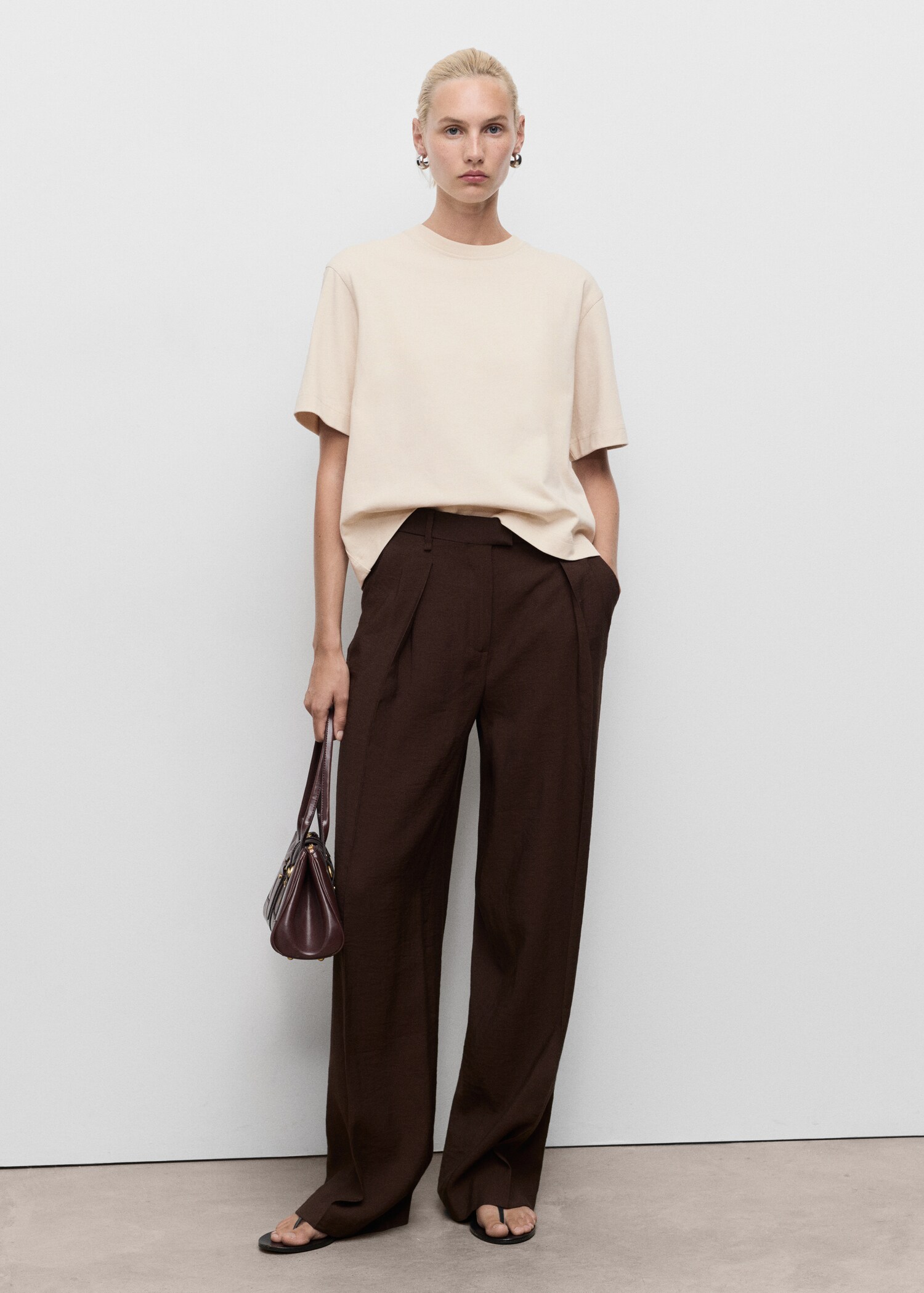 Oversized cotton t-shirt - General plane