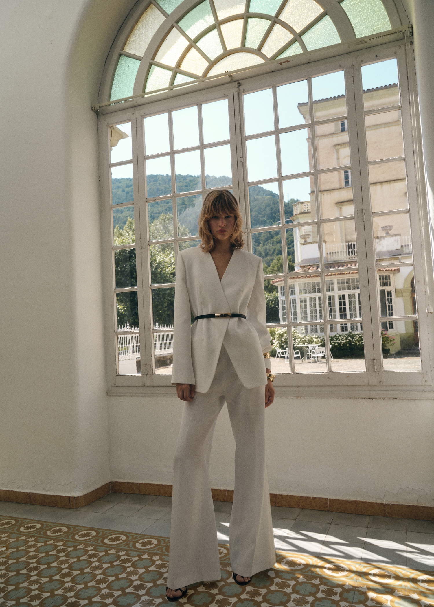 Blazer costume croisé - Plan général