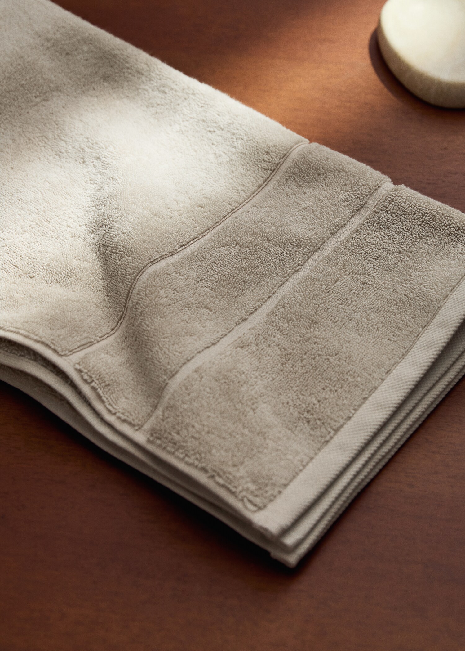 Serviette toilette 100 % coton - Plan général