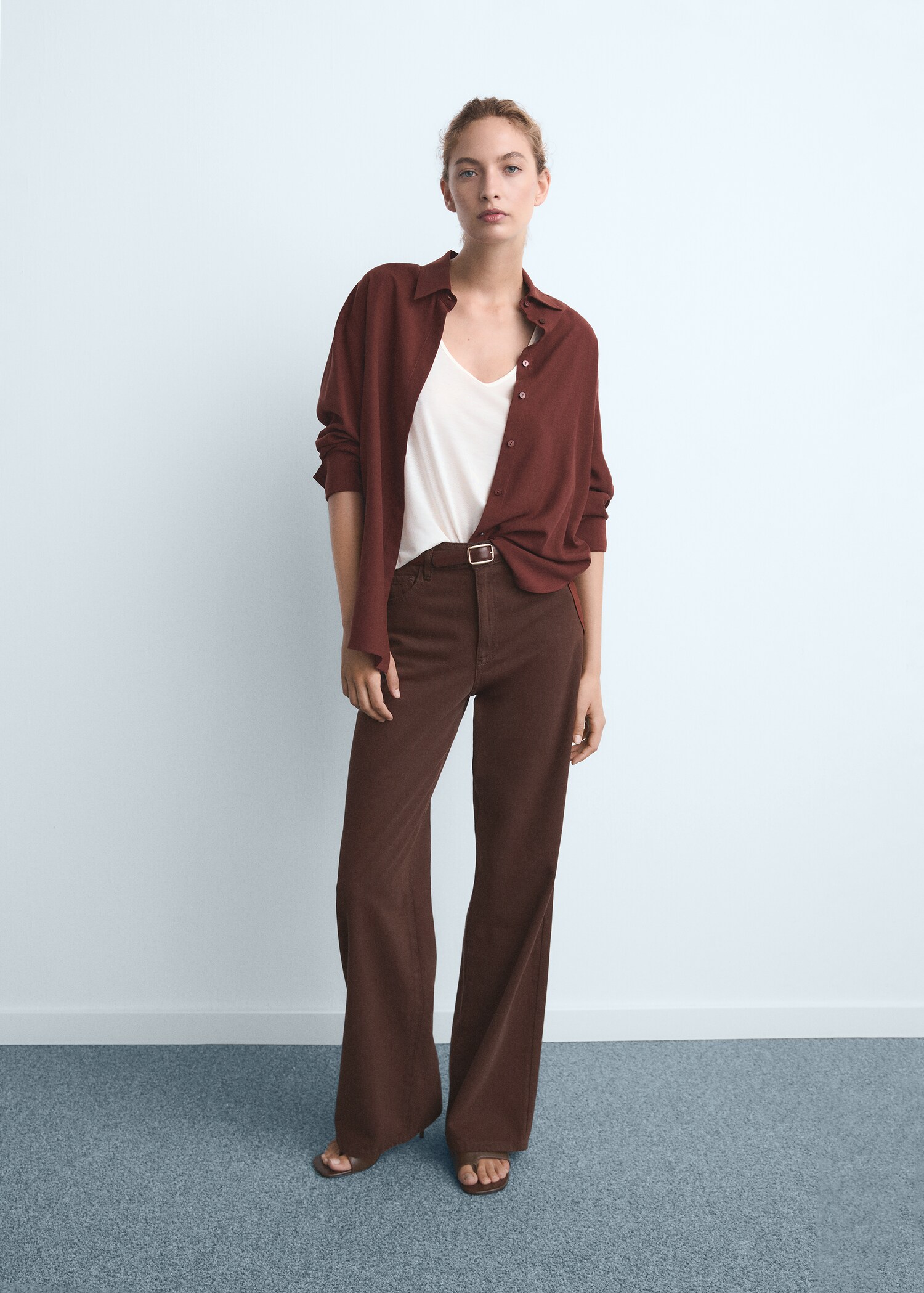 Danila wide leg high-rise jeans - General plane