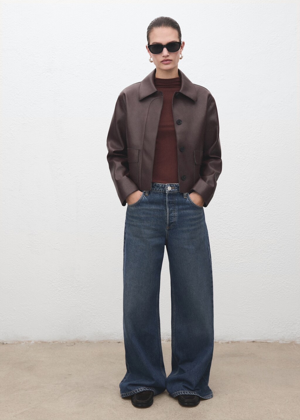 Mango Turtleneck T-shirt