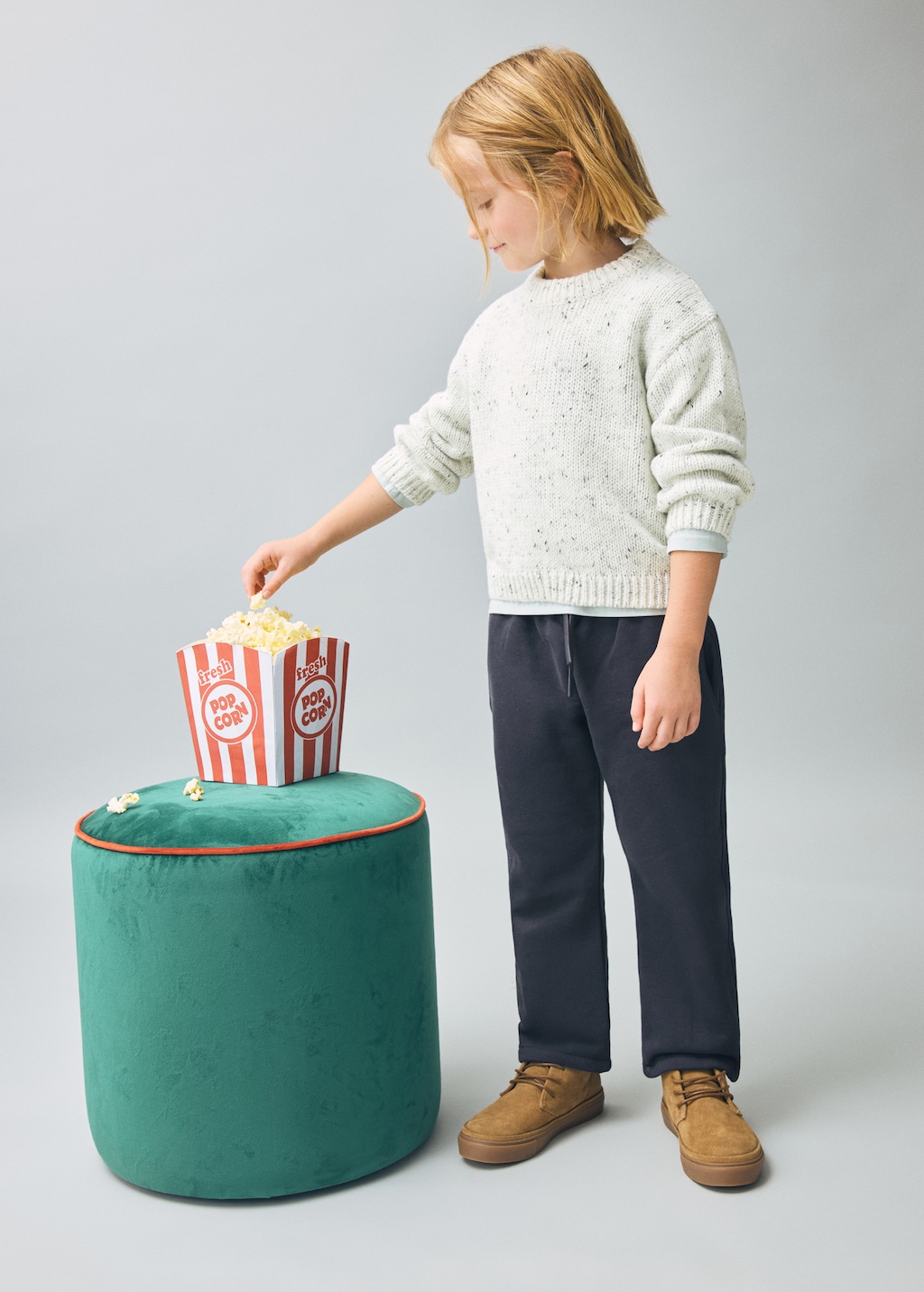 Cotton drawstring joggers