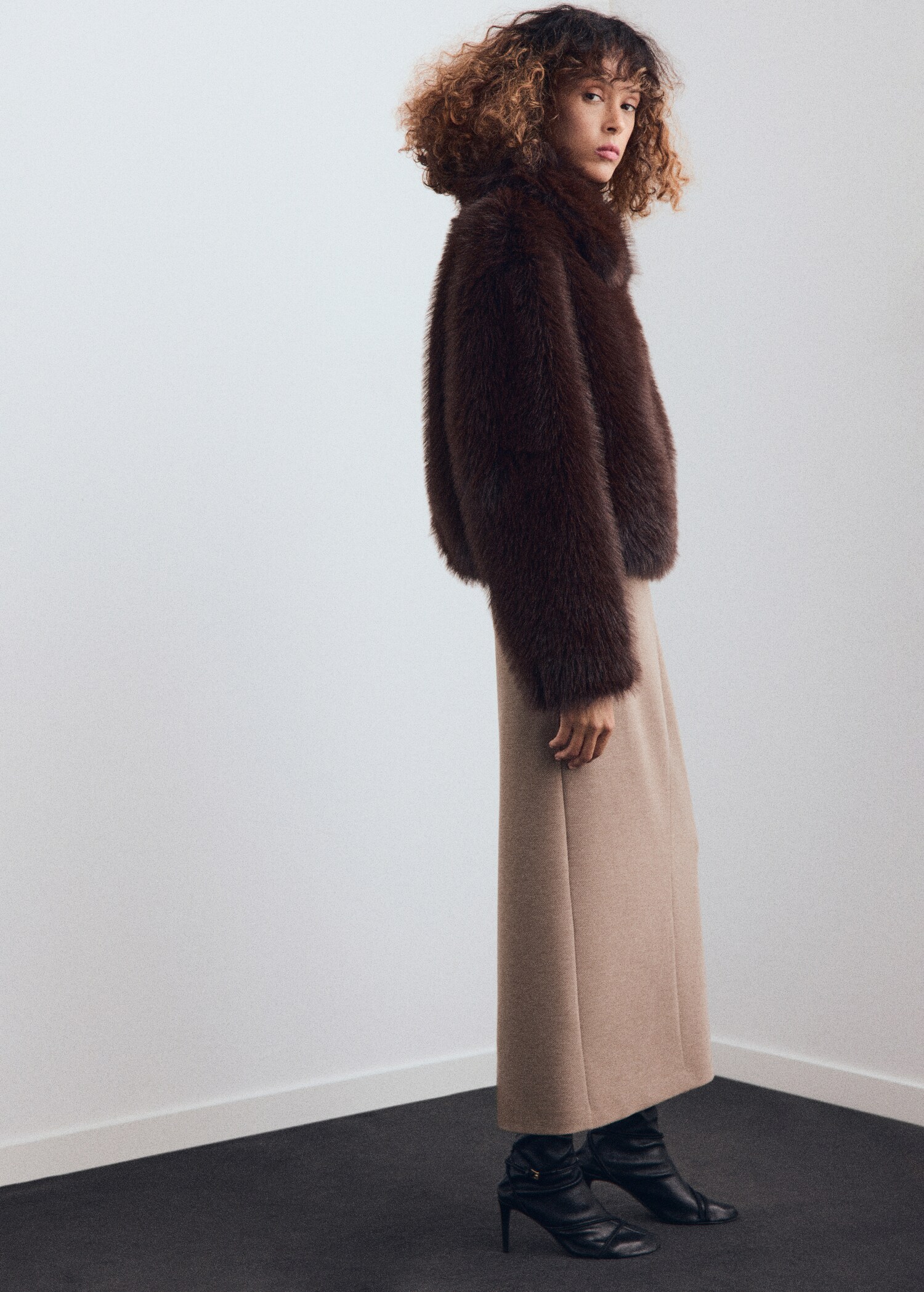 Suit pencil skirt - General plane
