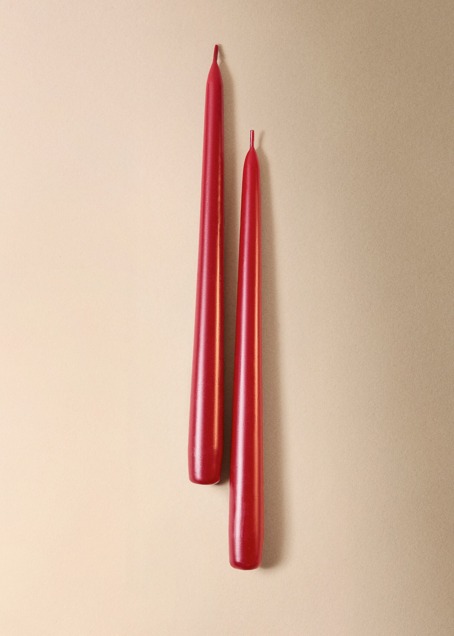 Conical decorative candles - General plane