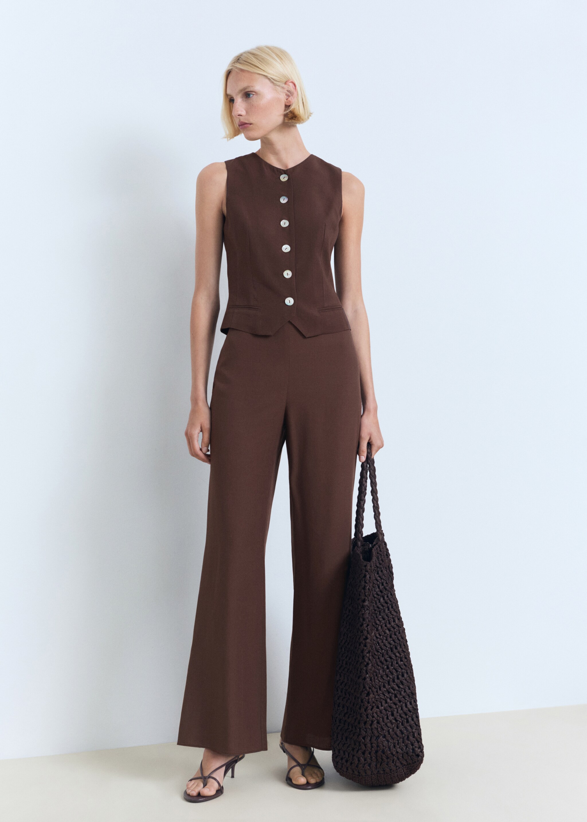 Pantalon droit - Plan général