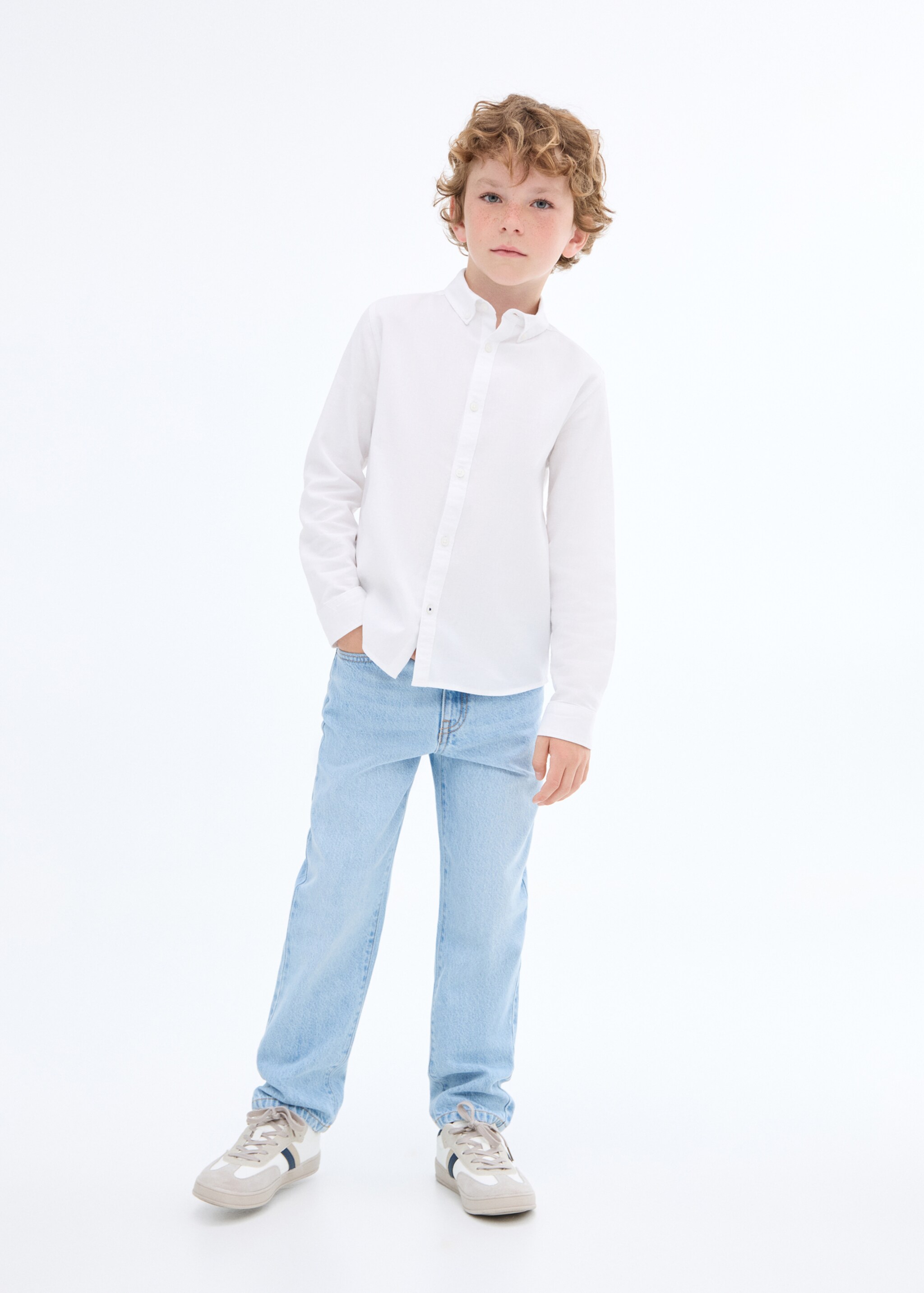 Slim-fit Oxford shirt - General plane