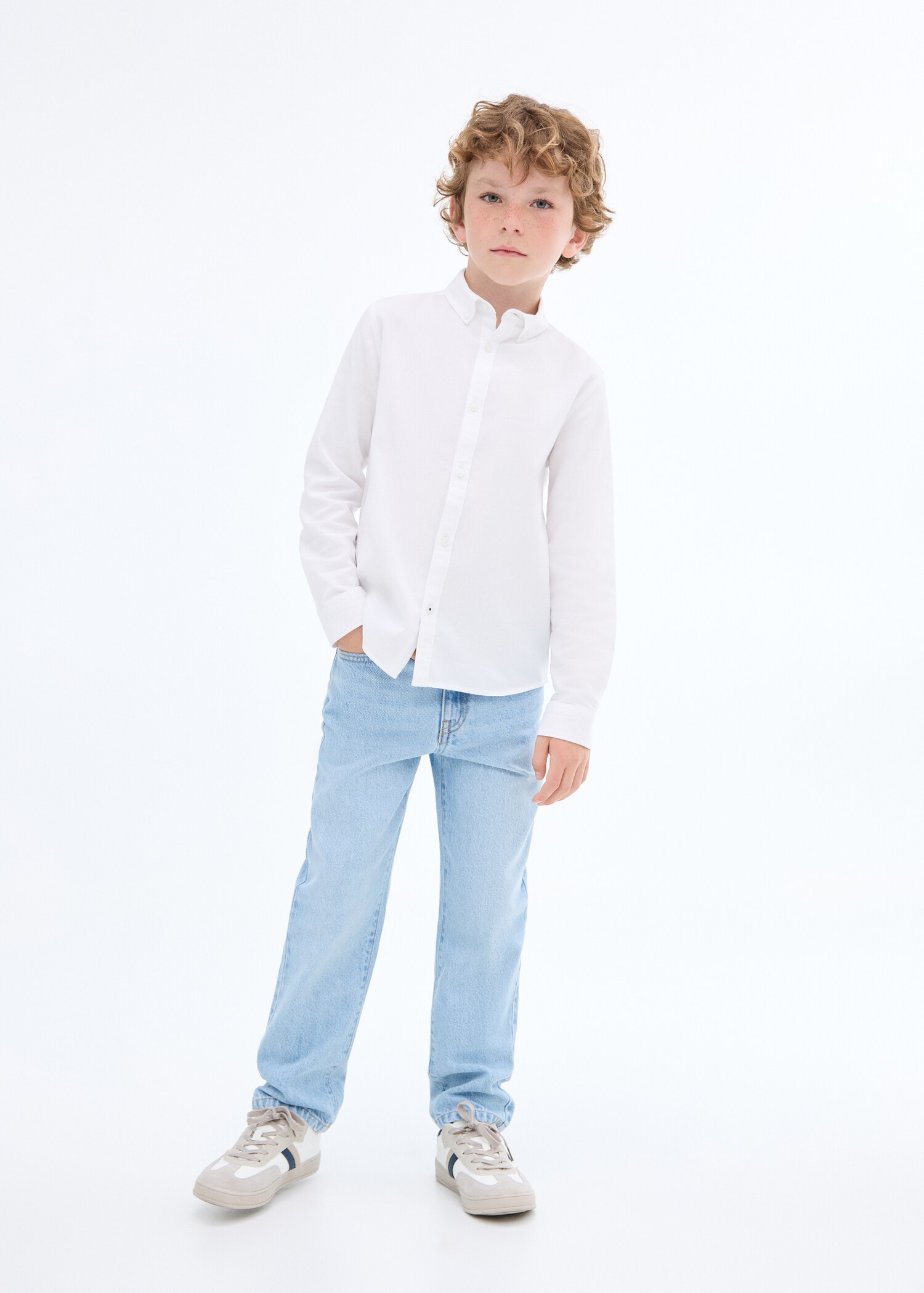 Slim-fit Oxford shirt - General plane