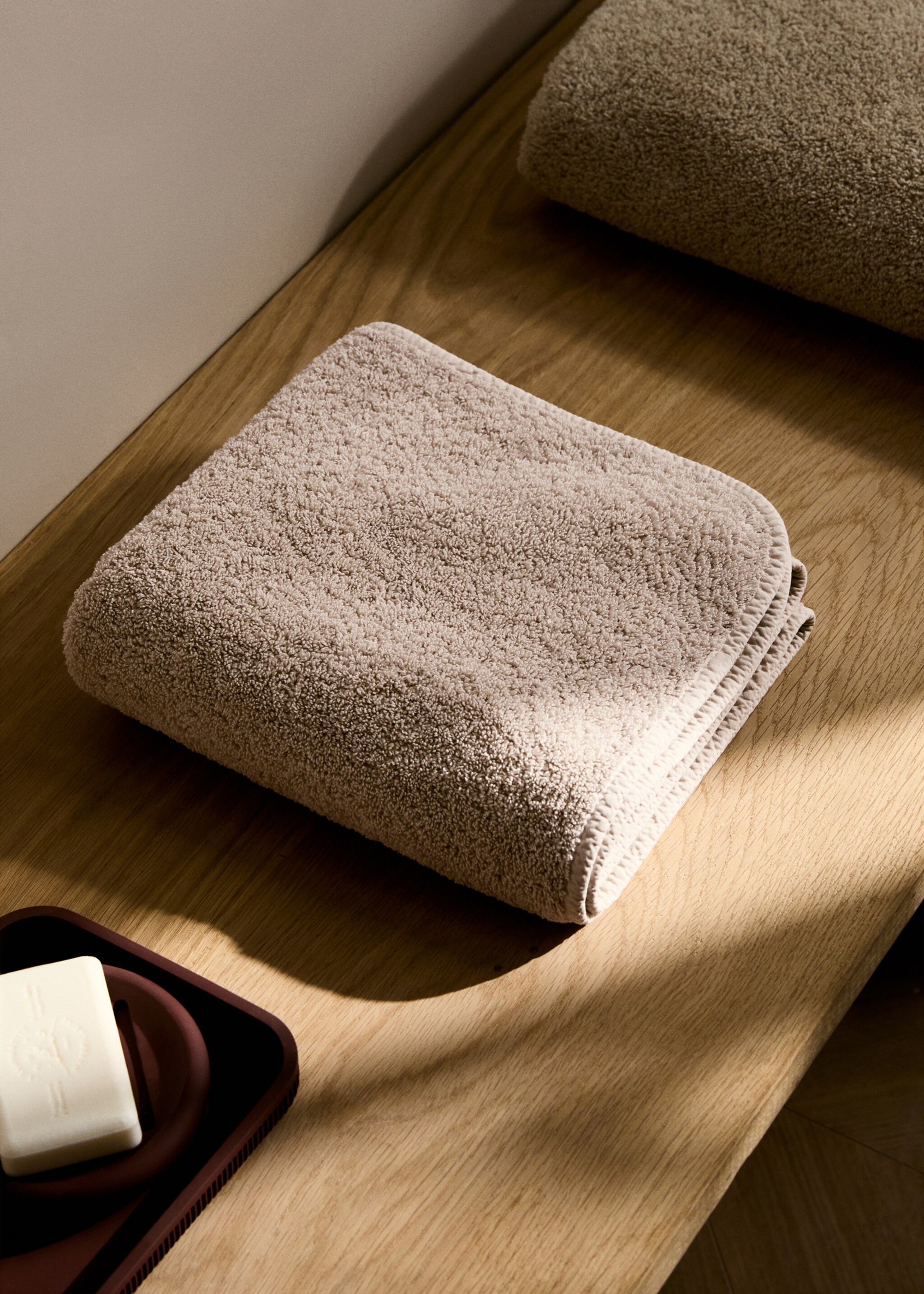 Garment-dyed washcloth - General plane