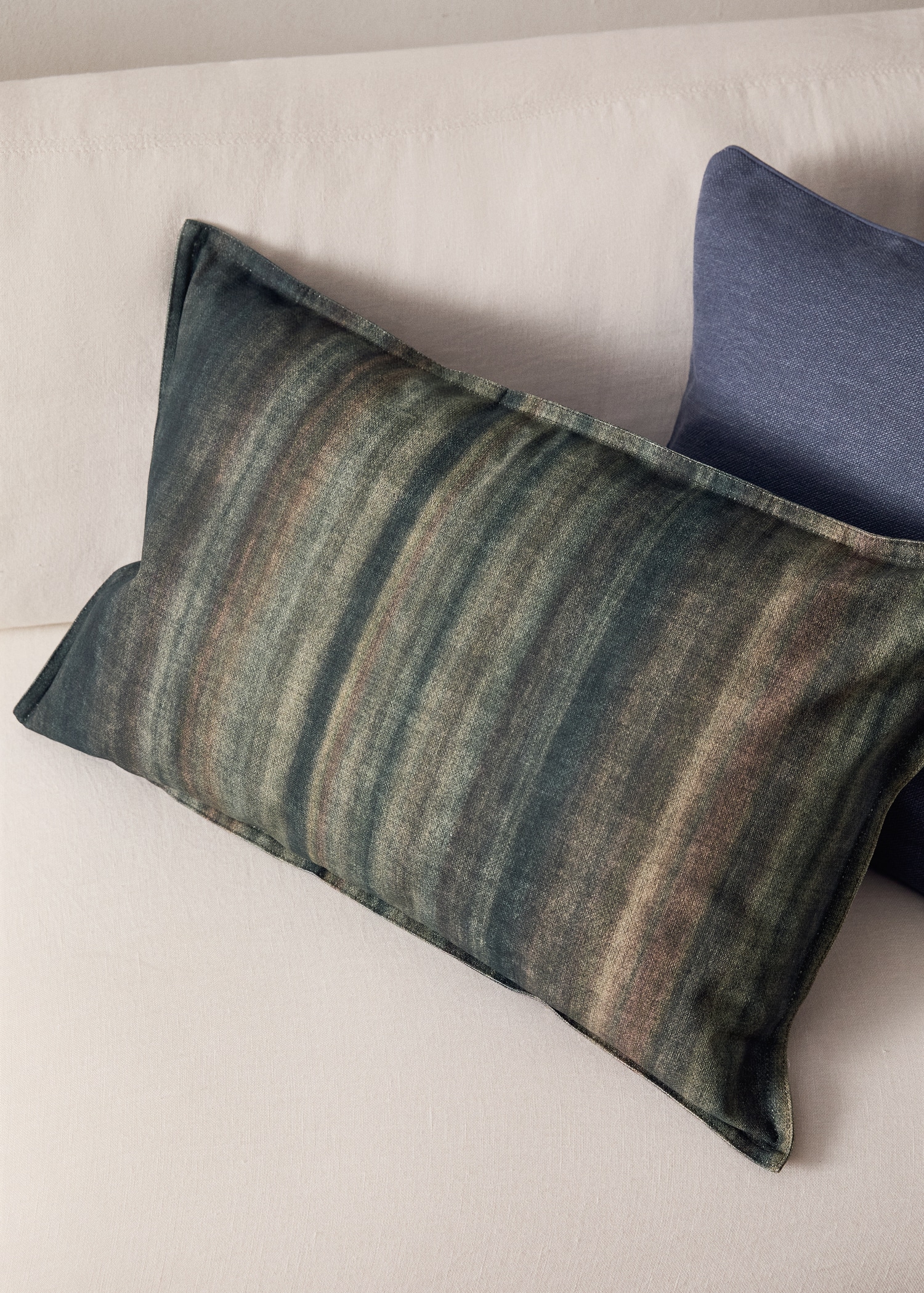 Linen striped cushion cover 40x60 cm - General plane