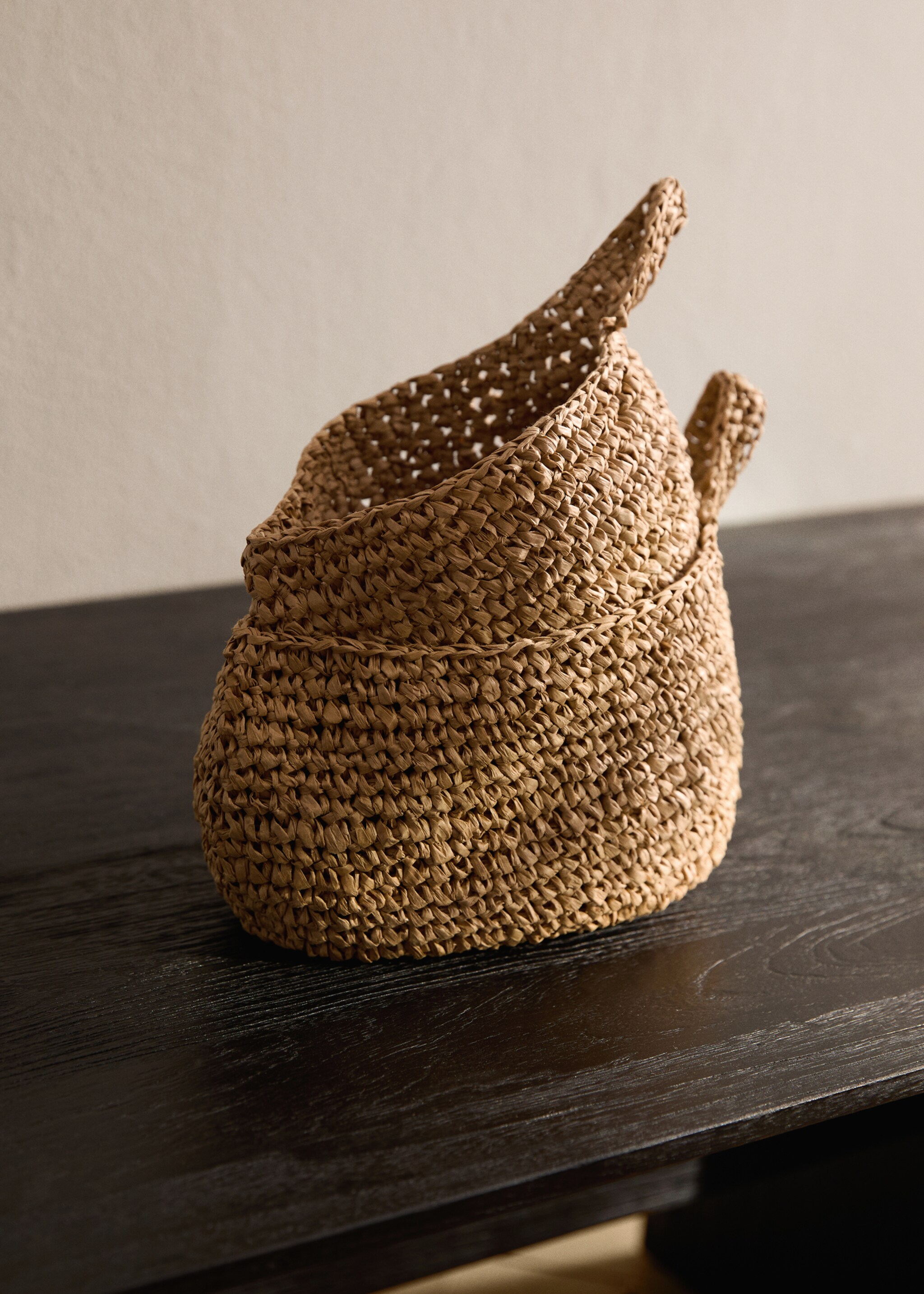 Hanging paper basket - General plane, Brown. Ref: 17052030-00.