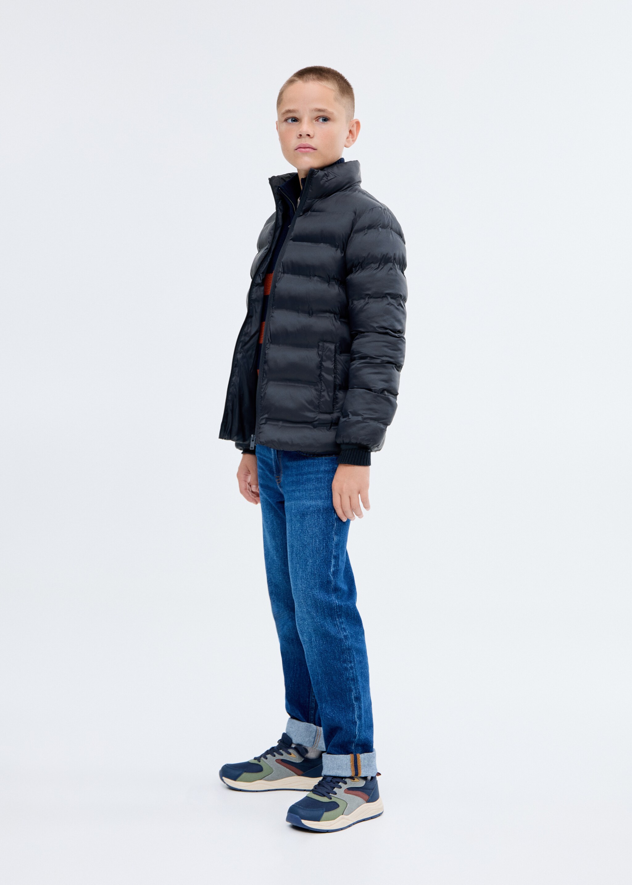 Quilted jacket - General plane, Navy. Ref: 17052894-00.
