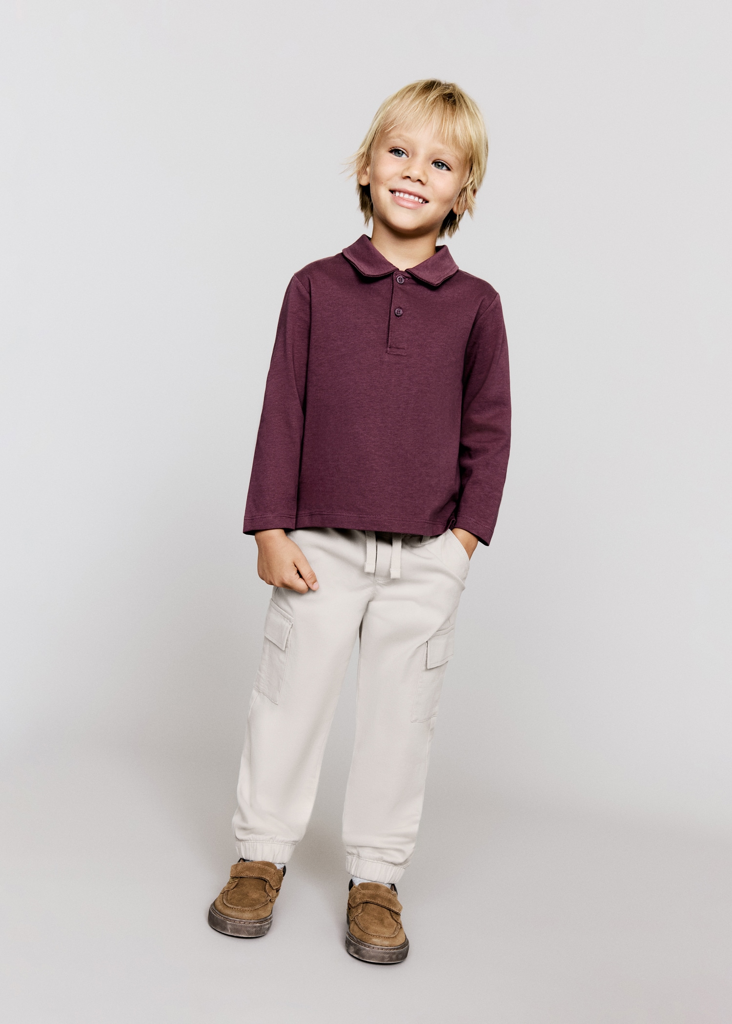Pantalon cargo coton - Plan général