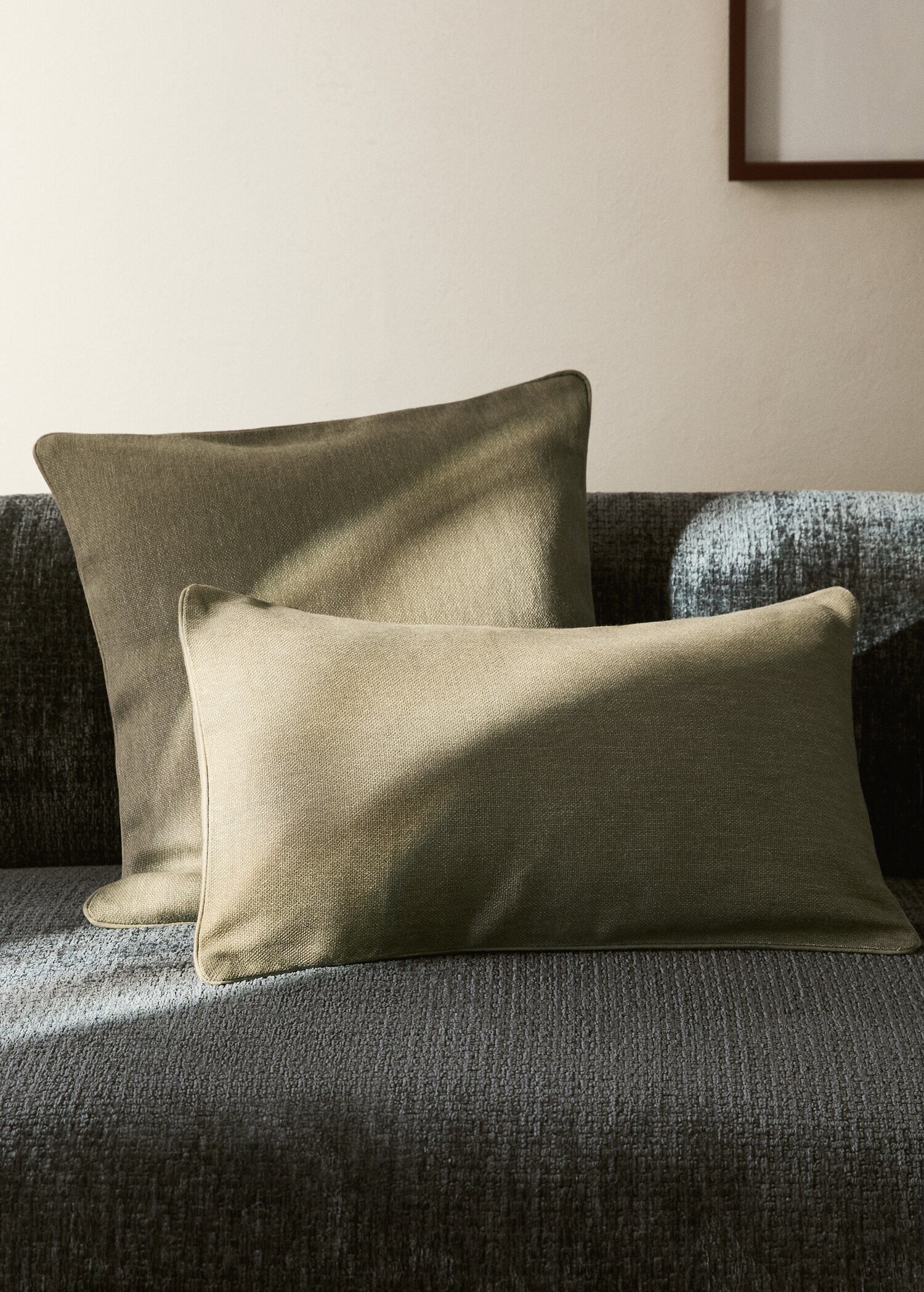Housse coussin liseré 30x50 cm - Plan général