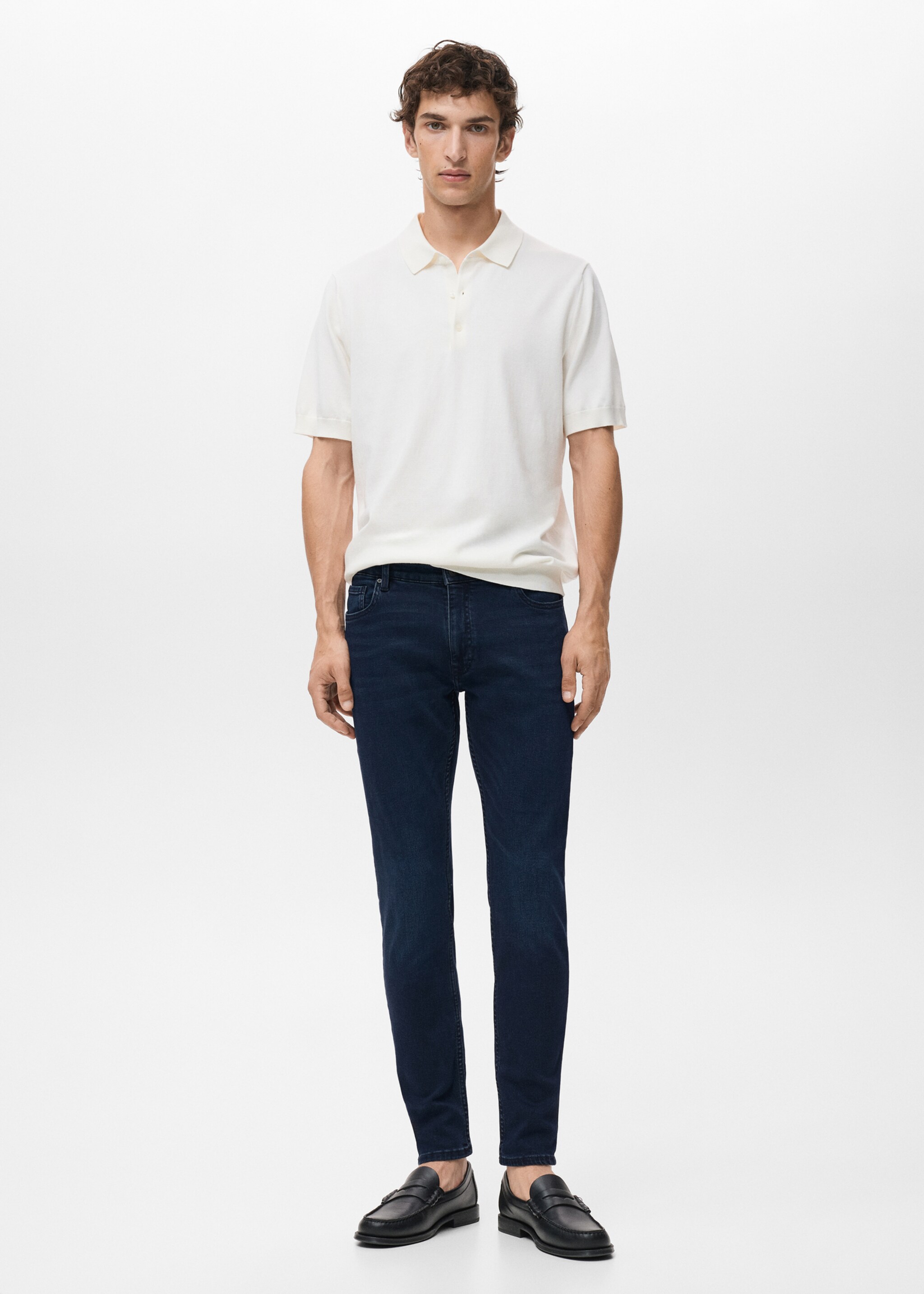 Jude skinny-fit jeans - General plane, Deep Dark Blue. Ref: 17054409-00.