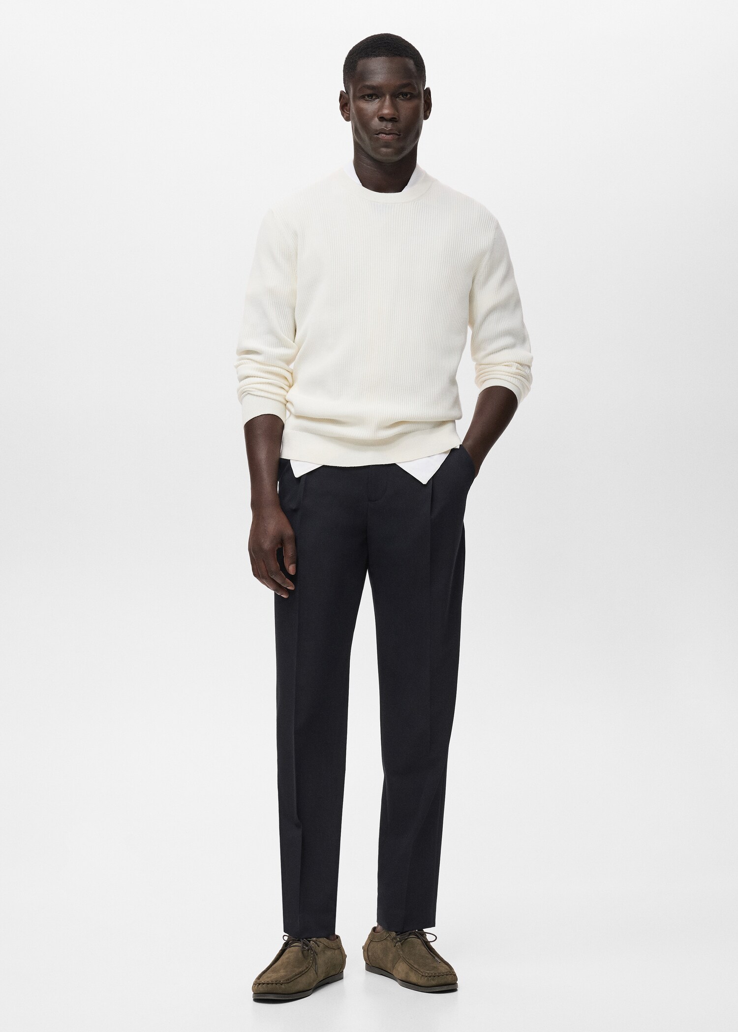 Fluid straight-leg pants - Загальний план