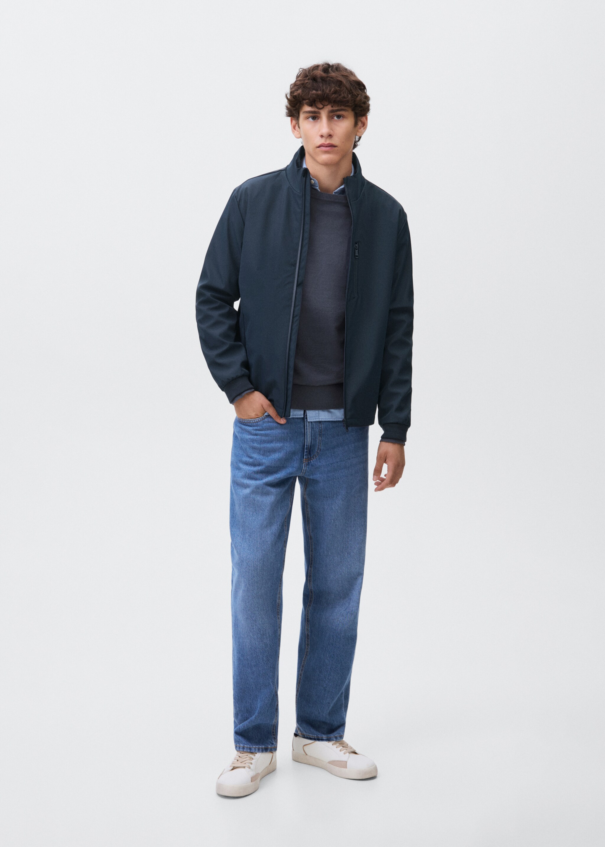 Pocket parka - General plane, Navy. Ref: 17055787-00.