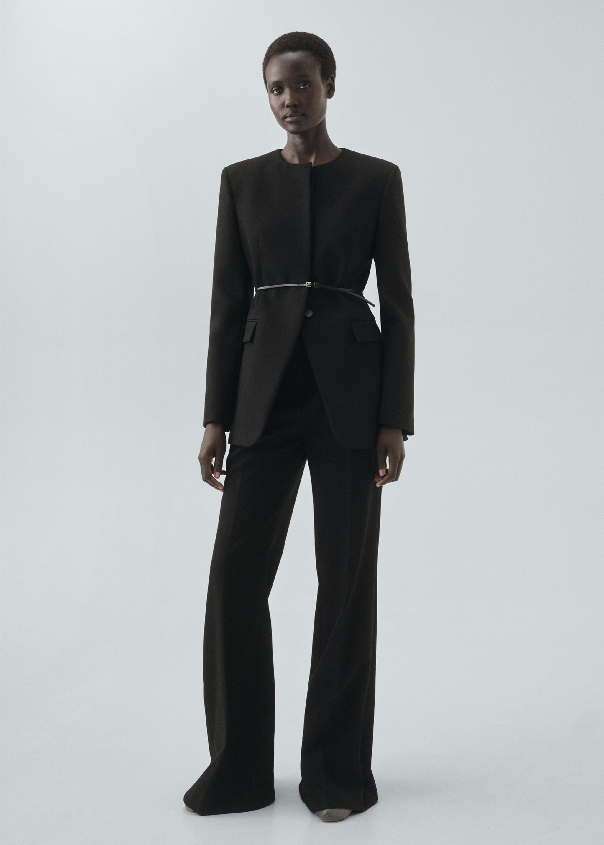 Tailored suit jacket - General plane, Black. Ref: 17056360-00.