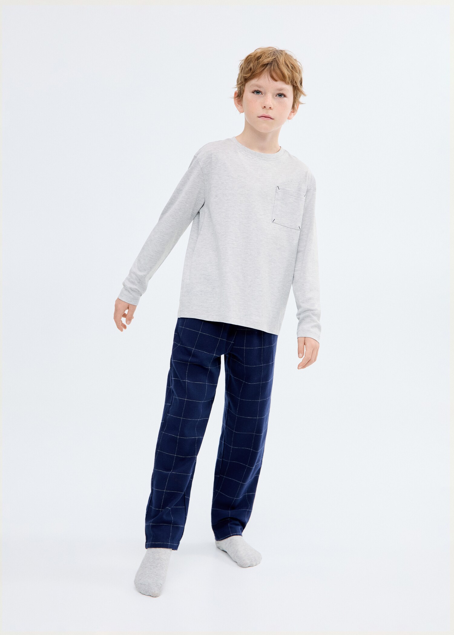 Pack of check pyjamas - General plane