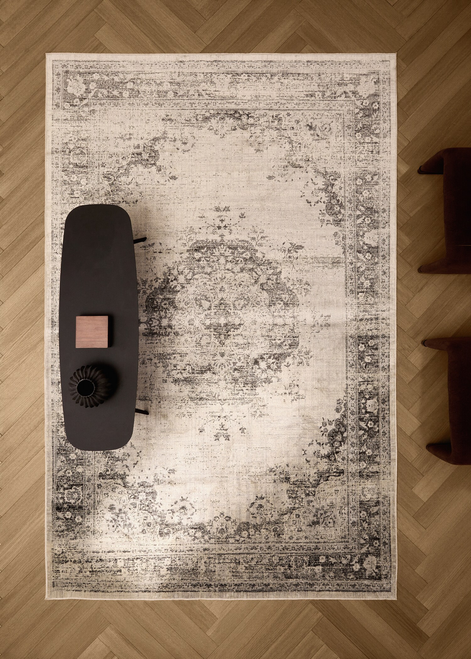 Aged effect rug - General plane