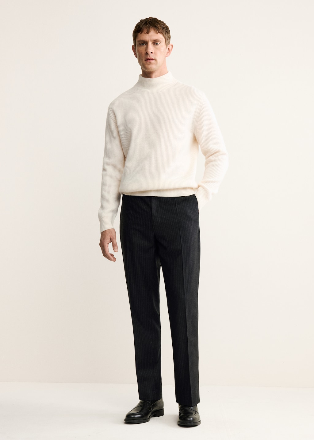 100% wool turtleneck sweater