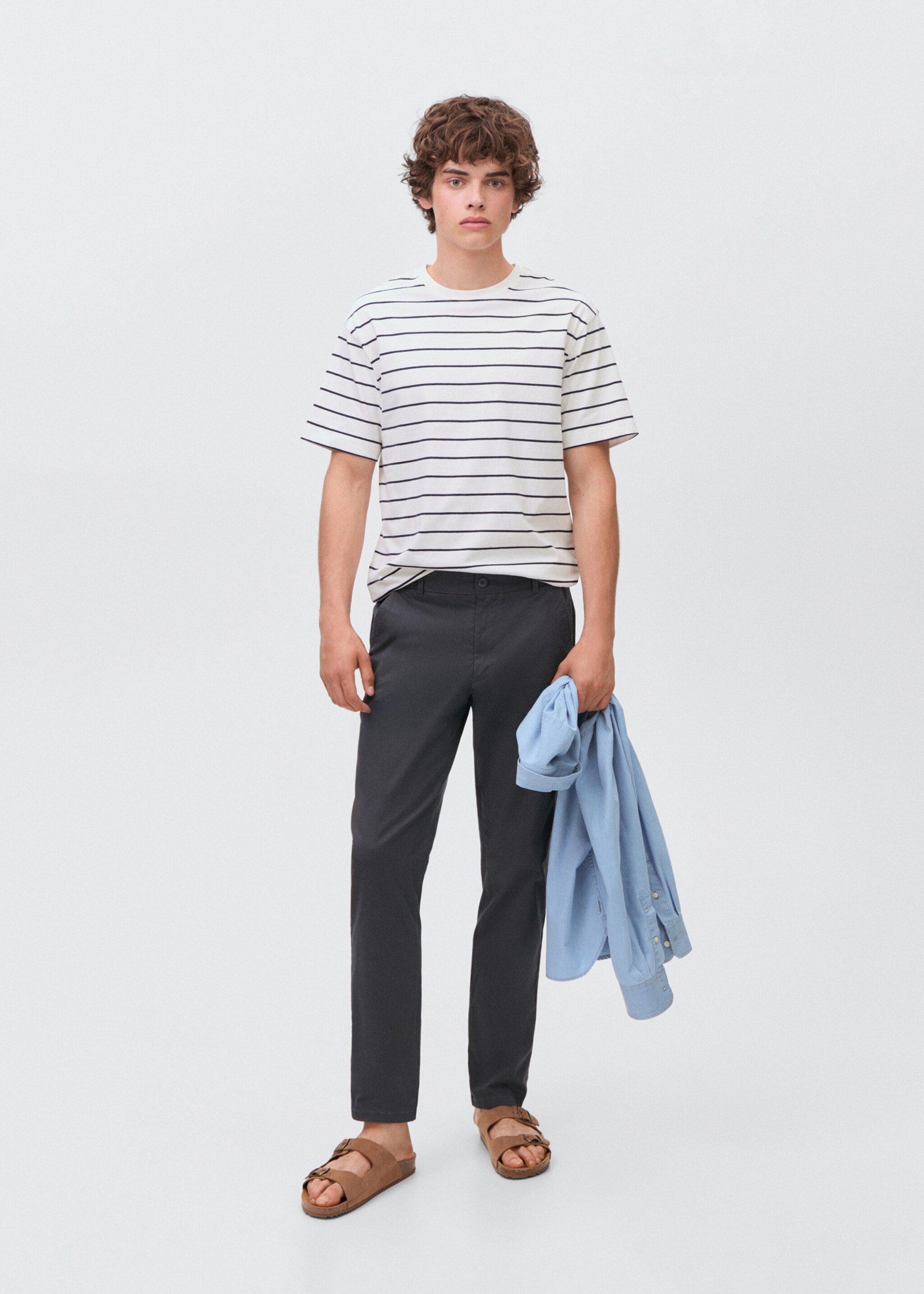 Stretch-Chinohose - Allgemeine Ansicht