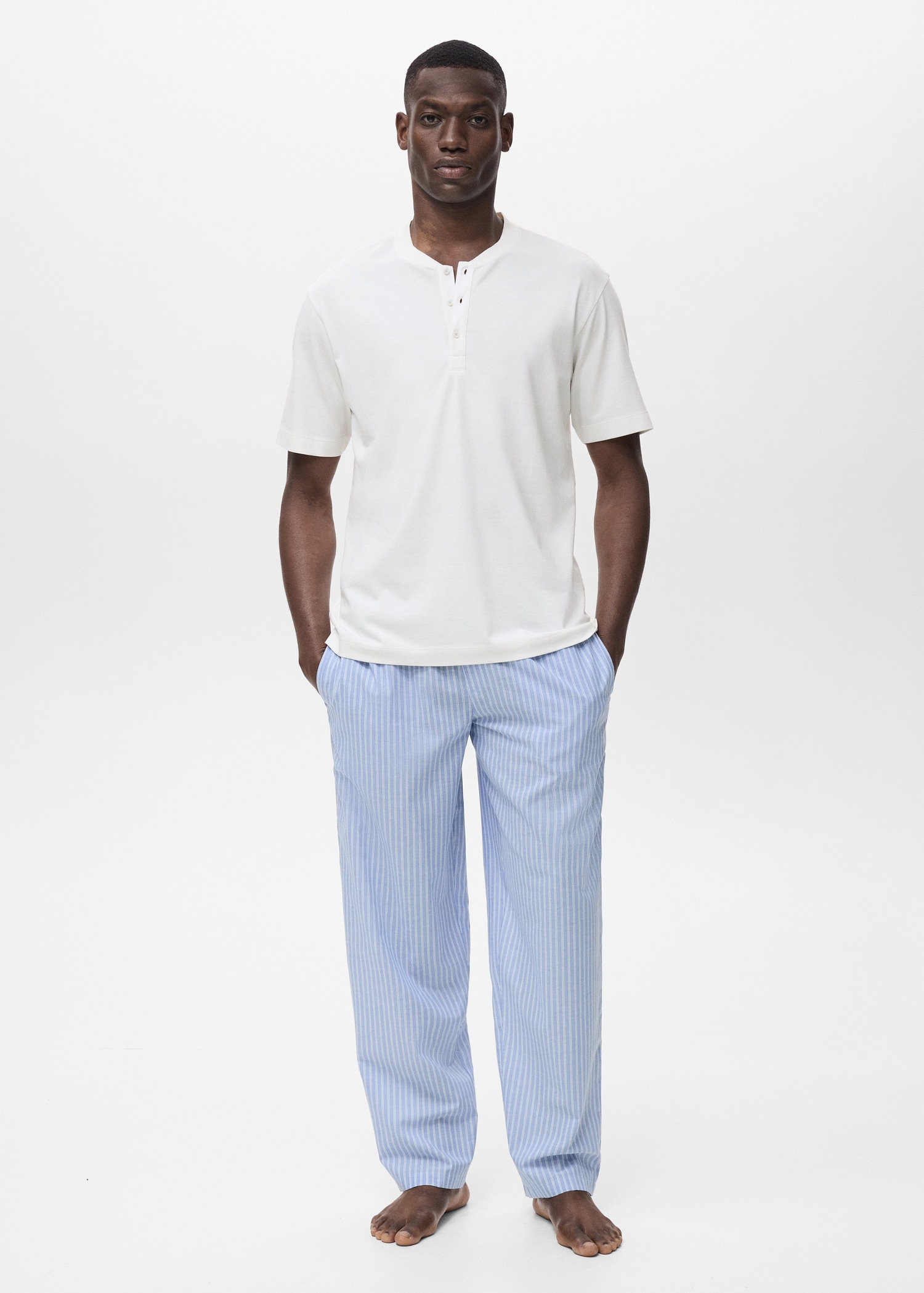 Lot pyjama combiné 100 % coton - Plan général