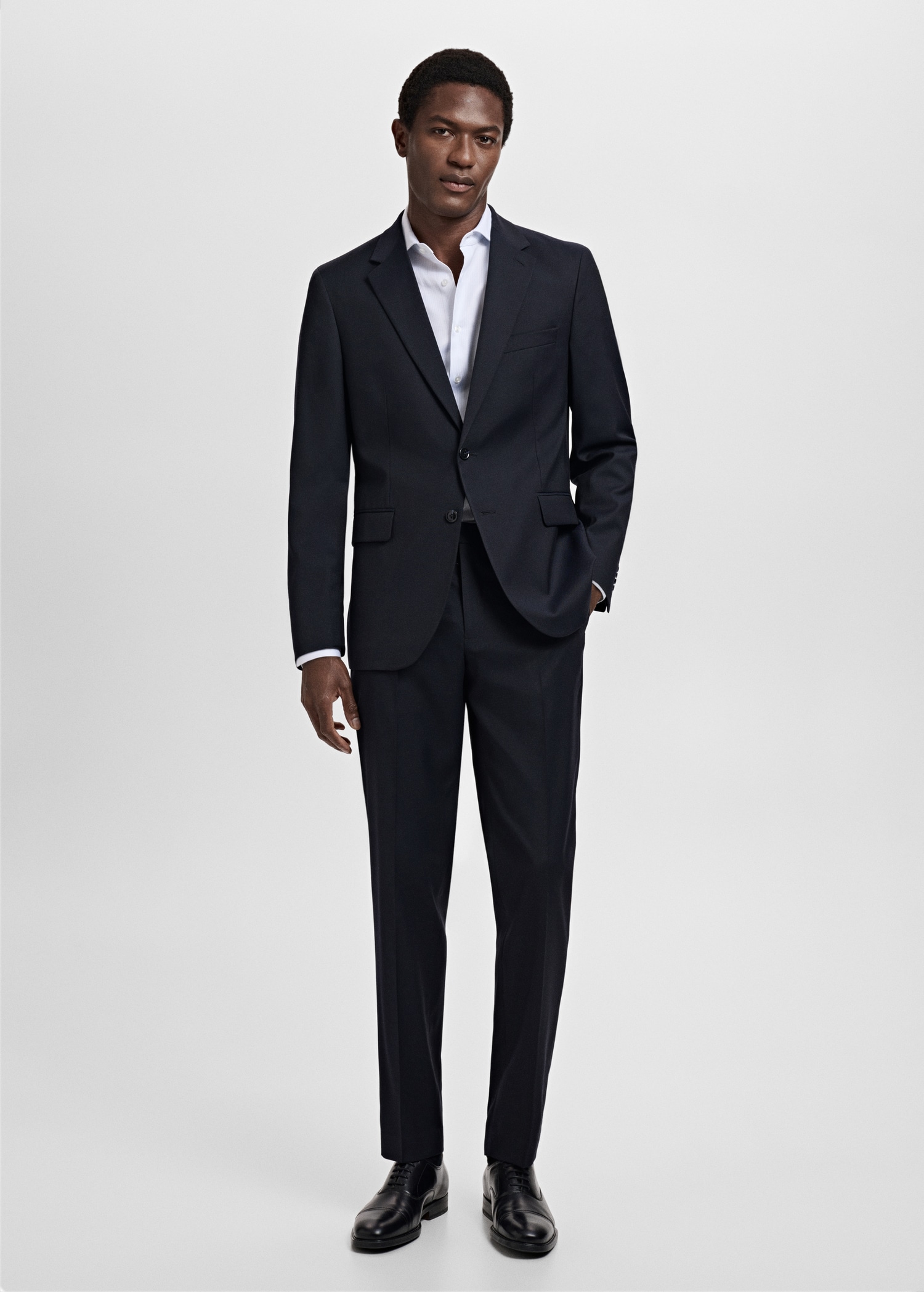 Milan slim-fit suit jacket - Main Image