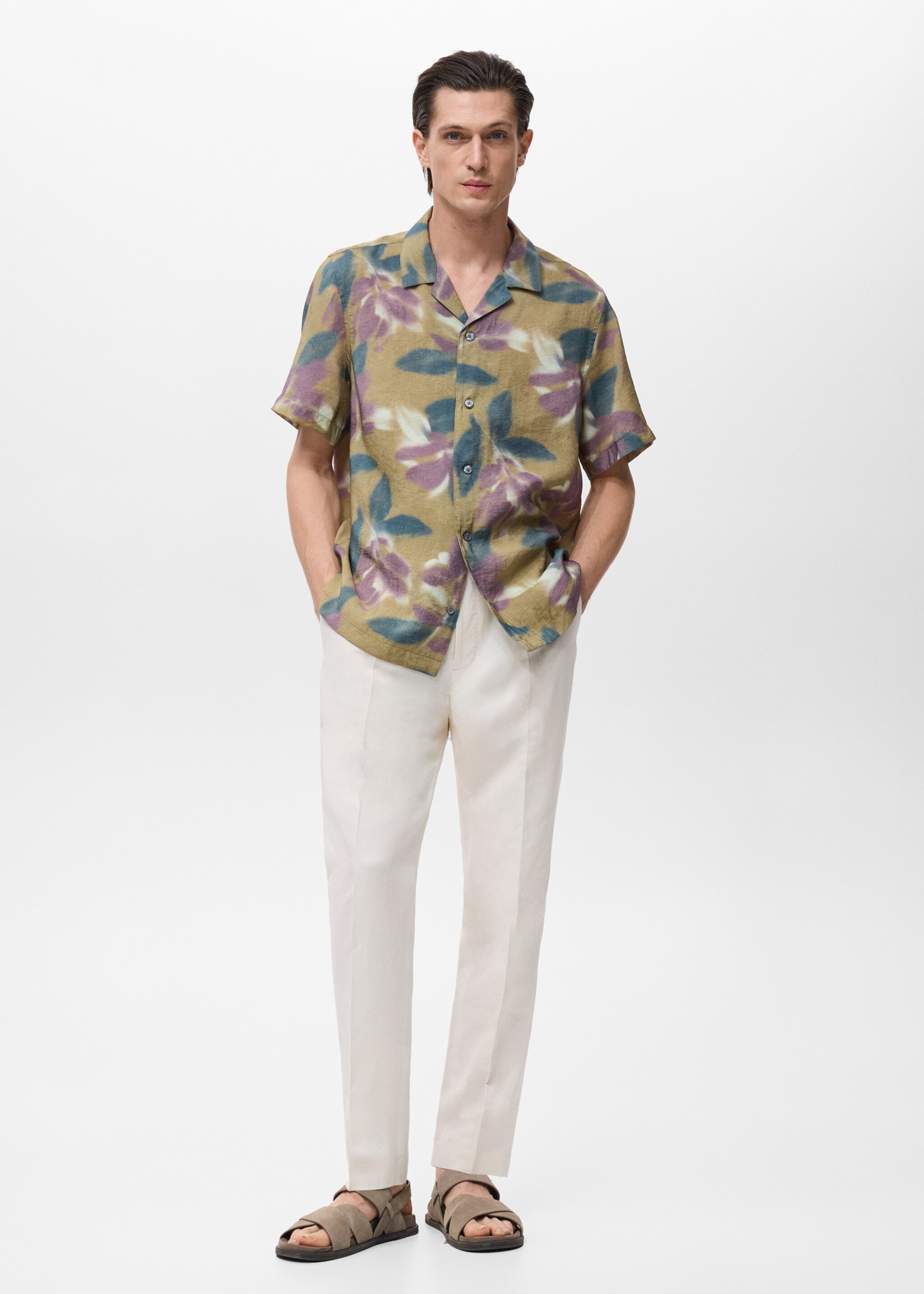 Printed short-sleeved shirt - General plane