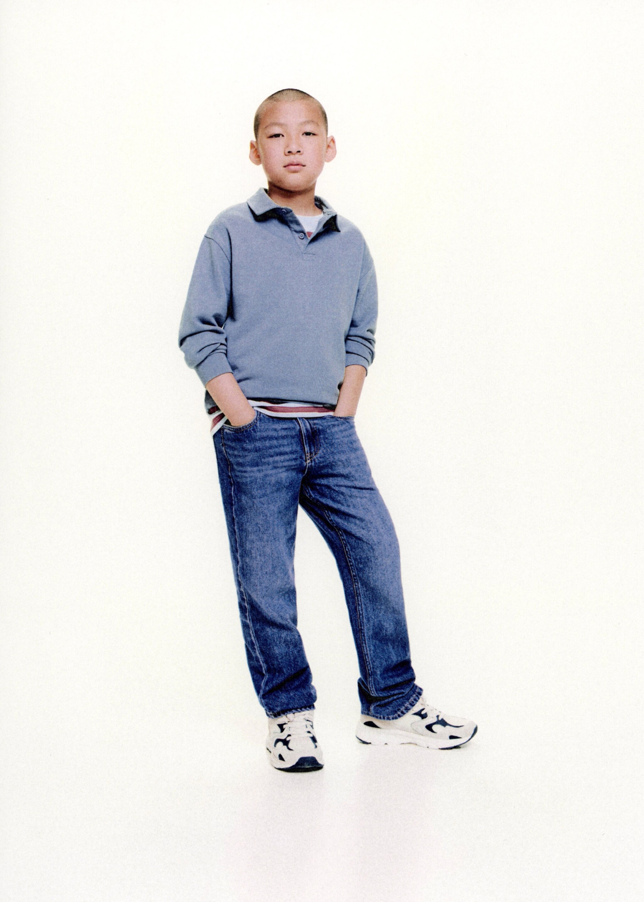 Jeans straight regular - Plano general