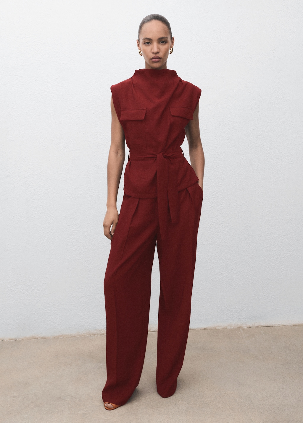 ★SCULPTOR★ Draped OffShoulder Top Plum SC24A227PU Women's Peplum Off the Shoulder Tops | Nordstrom
