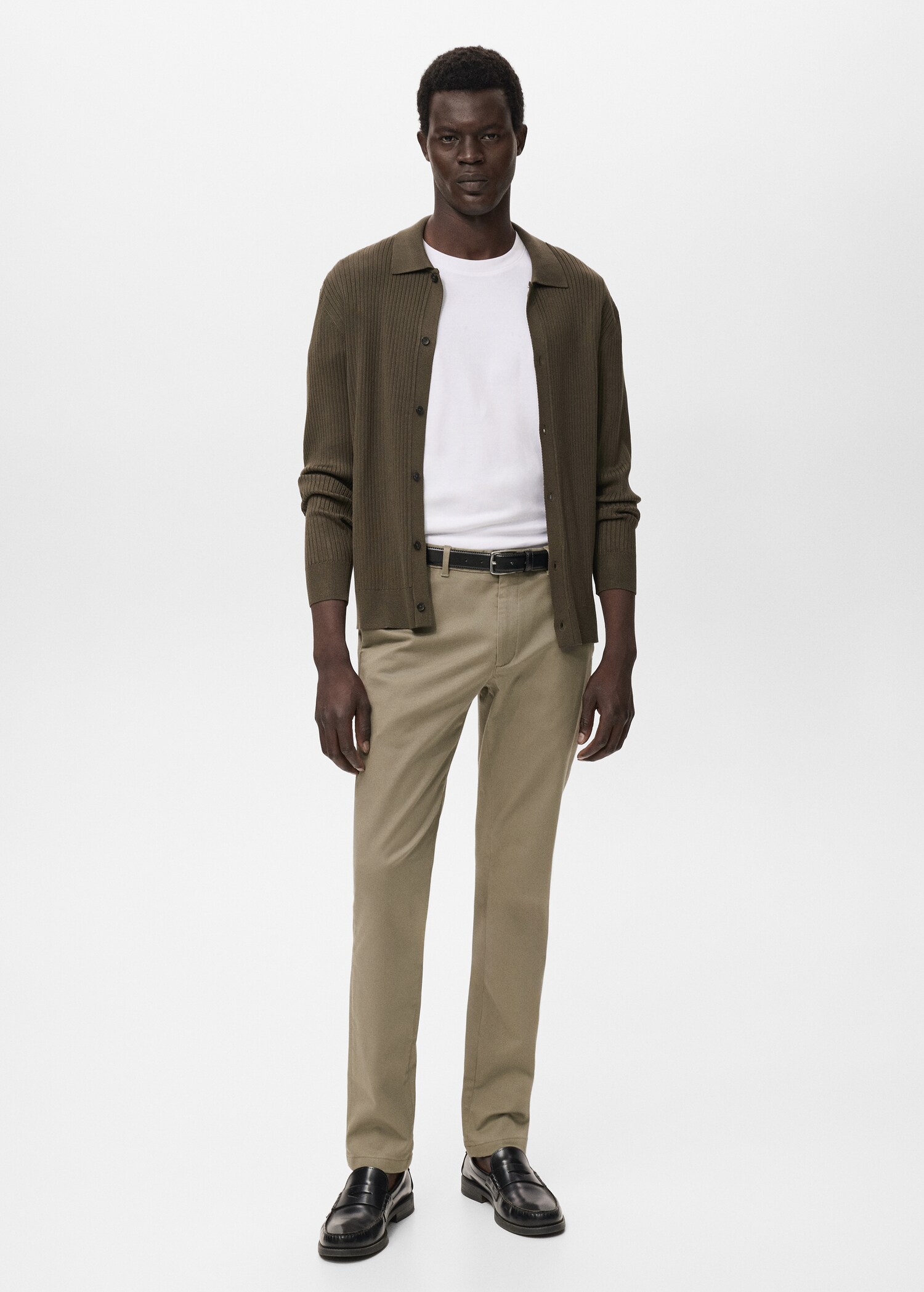 Chemise maille structurée - Plan général