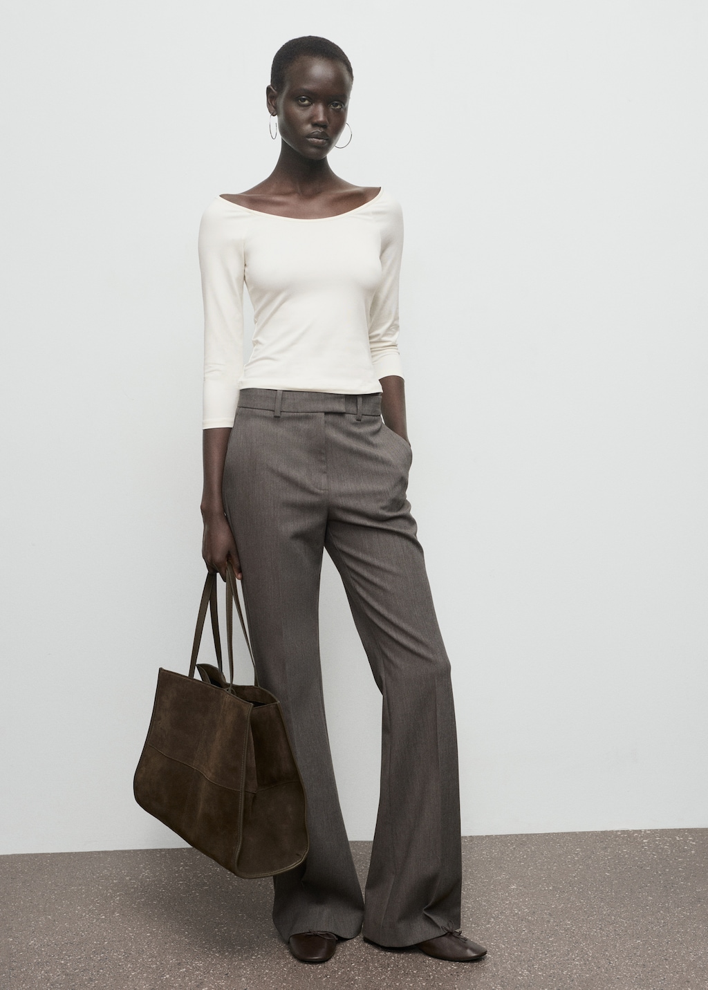 Mango Three-quarter sleeve t-shirt