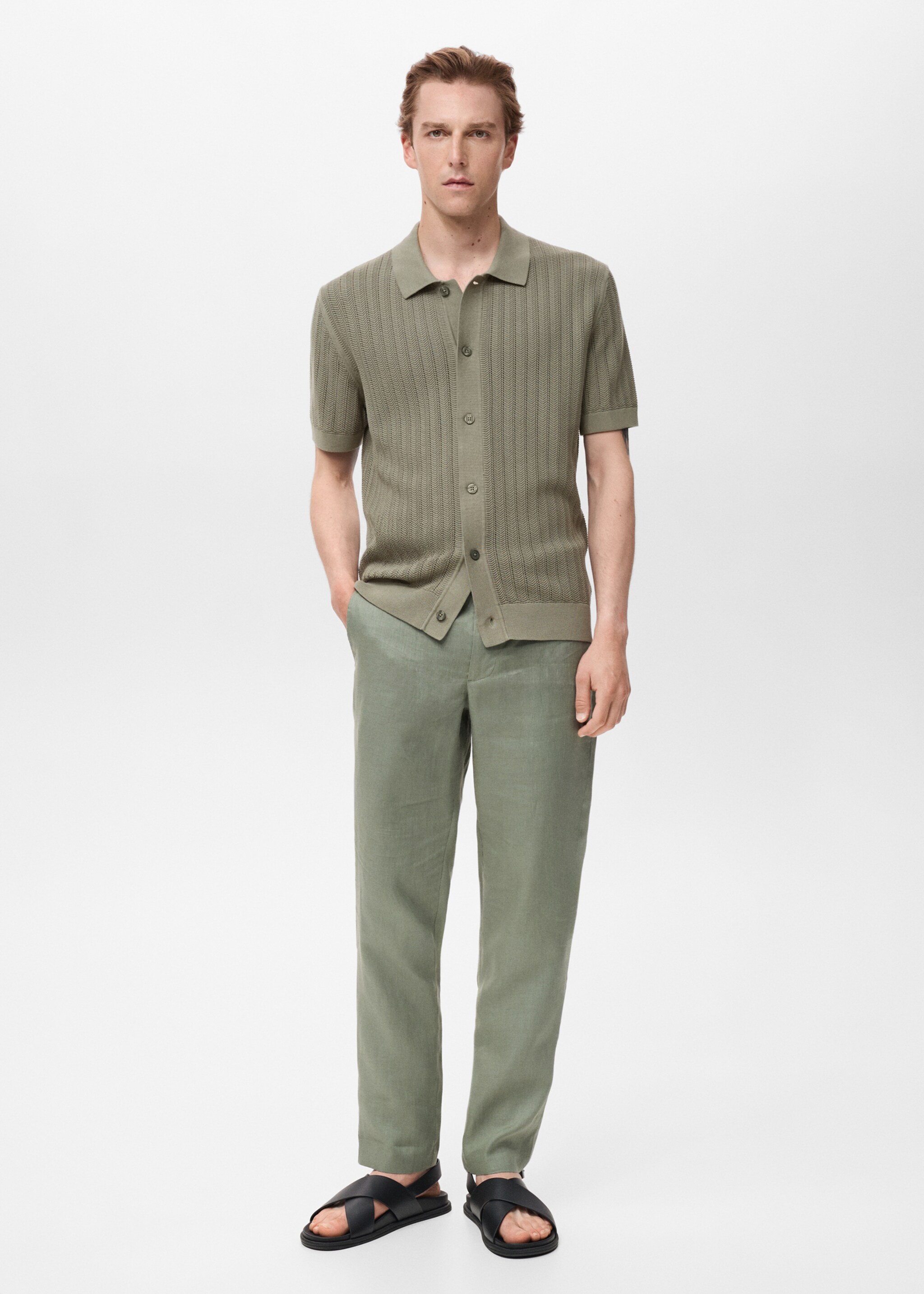 100% cotton shirt structure - General plane