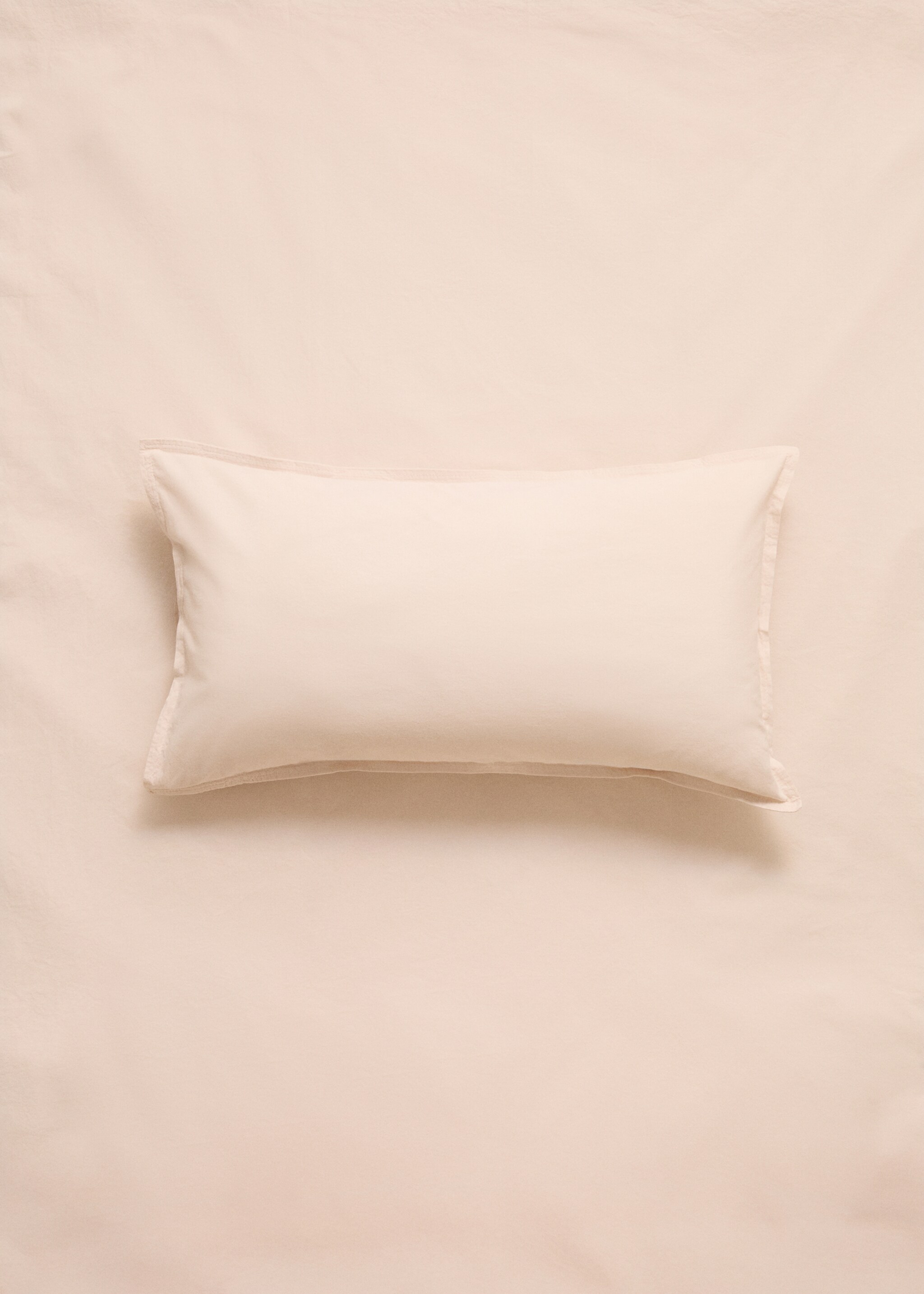 Children's washed cotton double-stitched pillowcase 30x50 cm - General plane