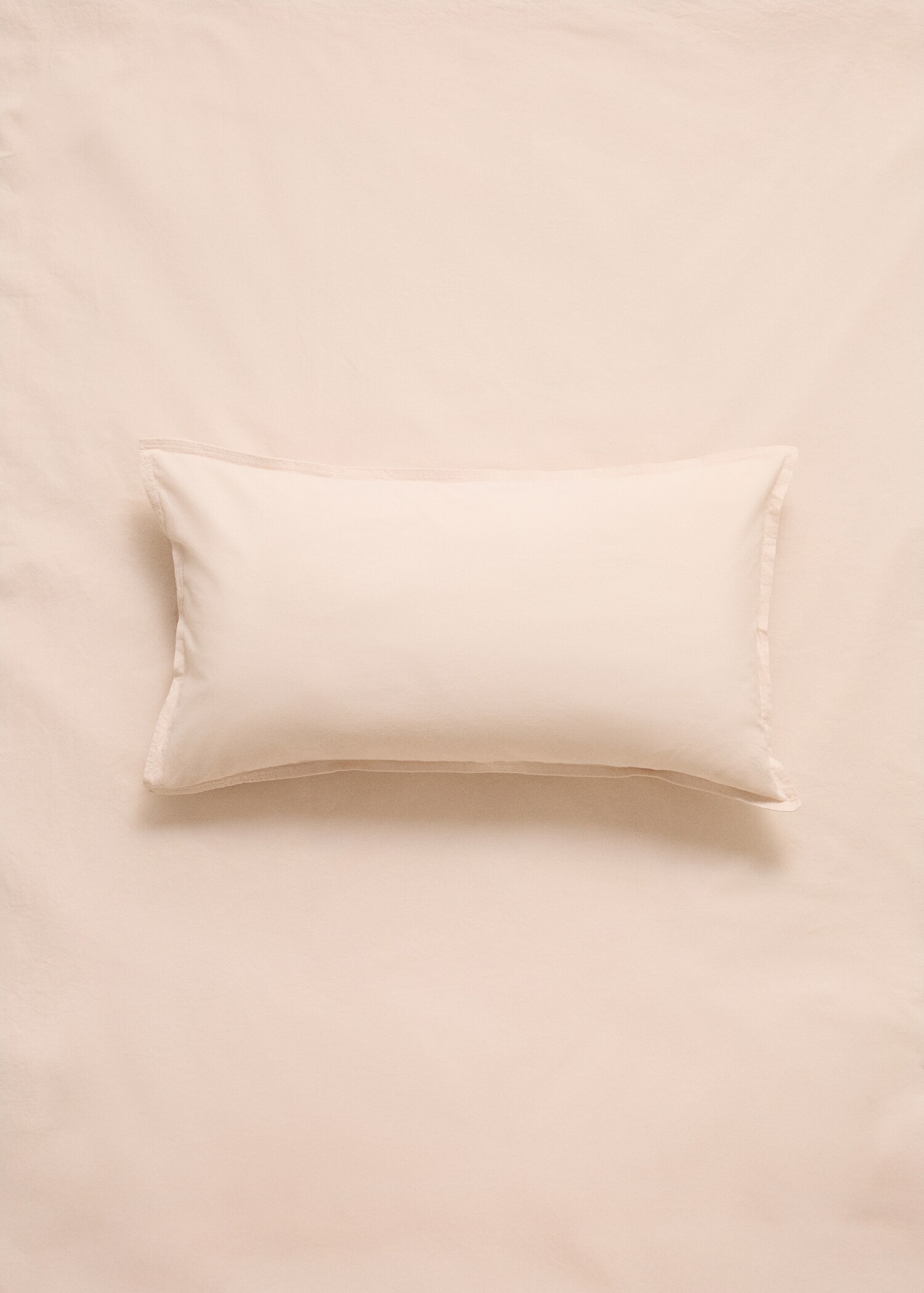 Children's washed cotton double-stitched pillowcase 30x50 cm - General plane