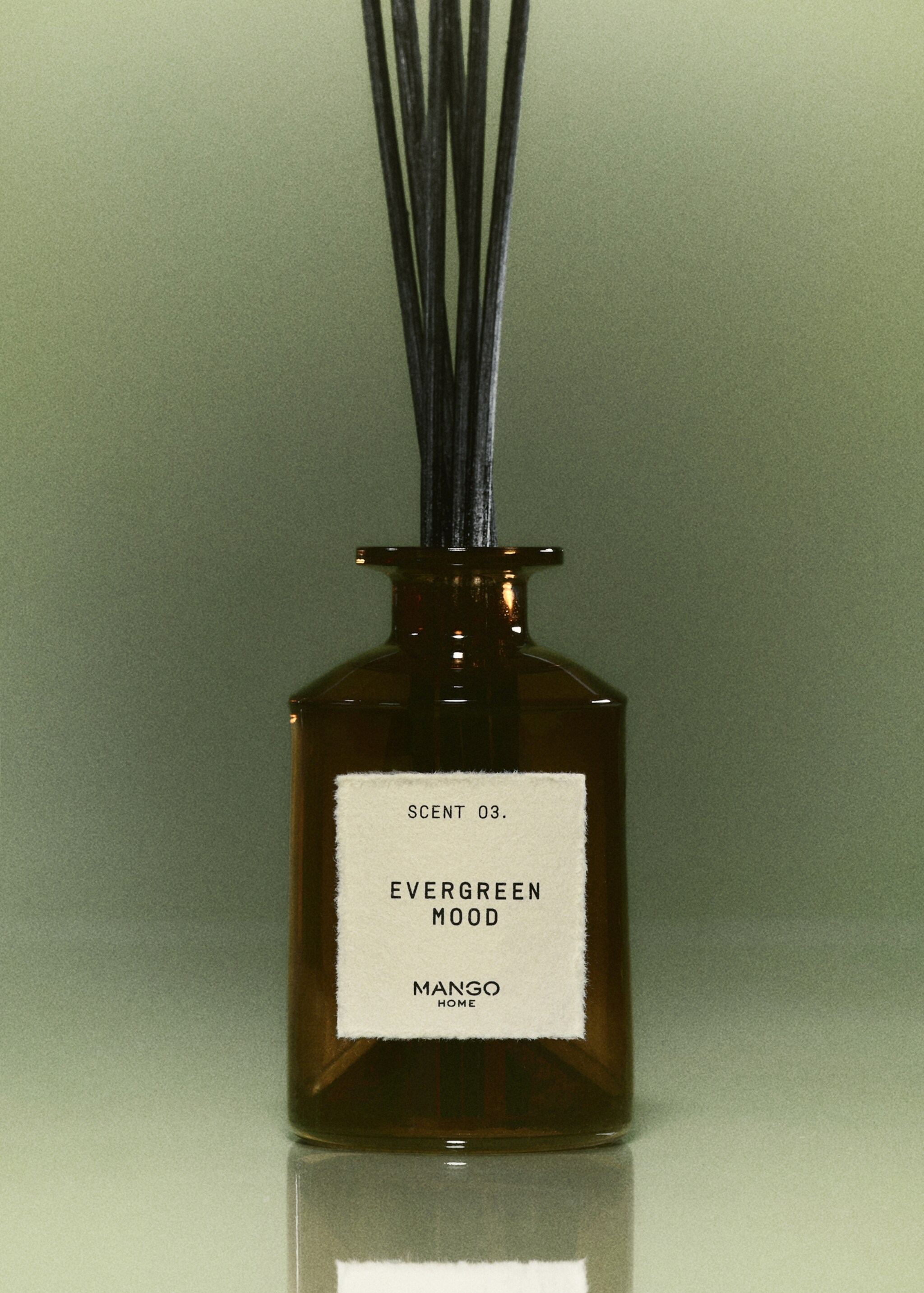 EVERGREEN MOOD mikado diffuser 200 ml - General plane, Brown. Ref: 17071583-00.