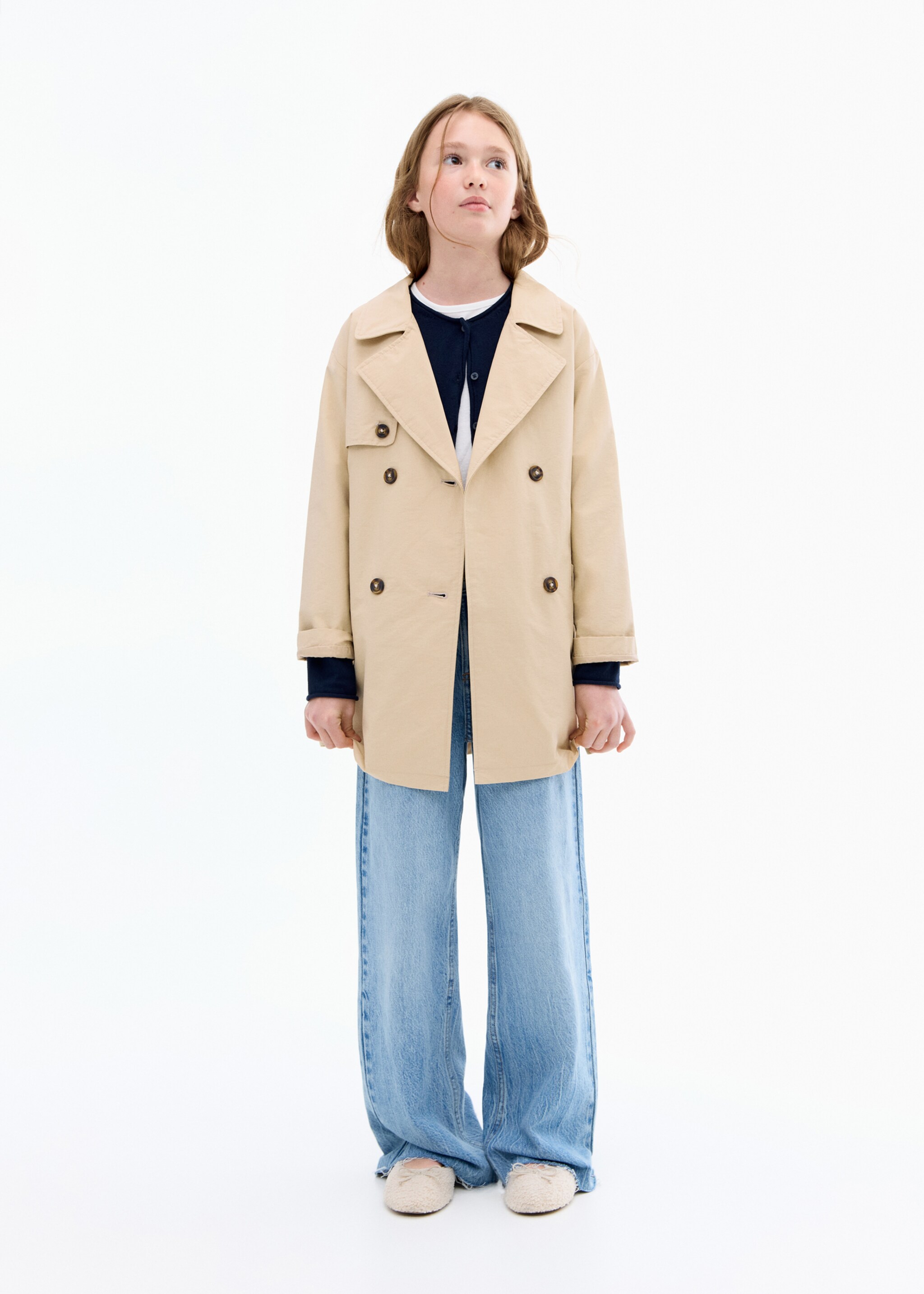 Trench doble botonadura - Plano general
