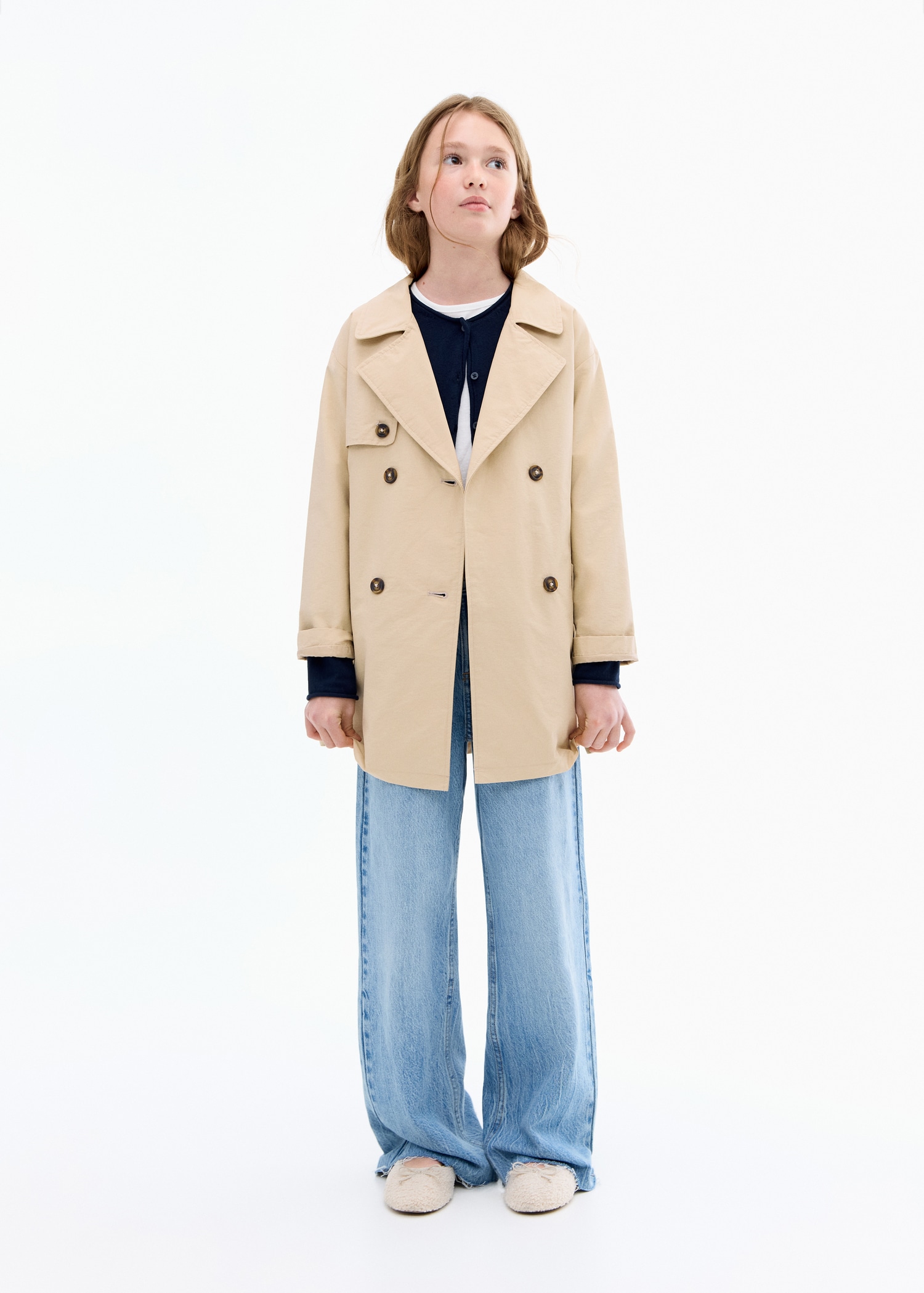 Trench doble botonadura - Plano general