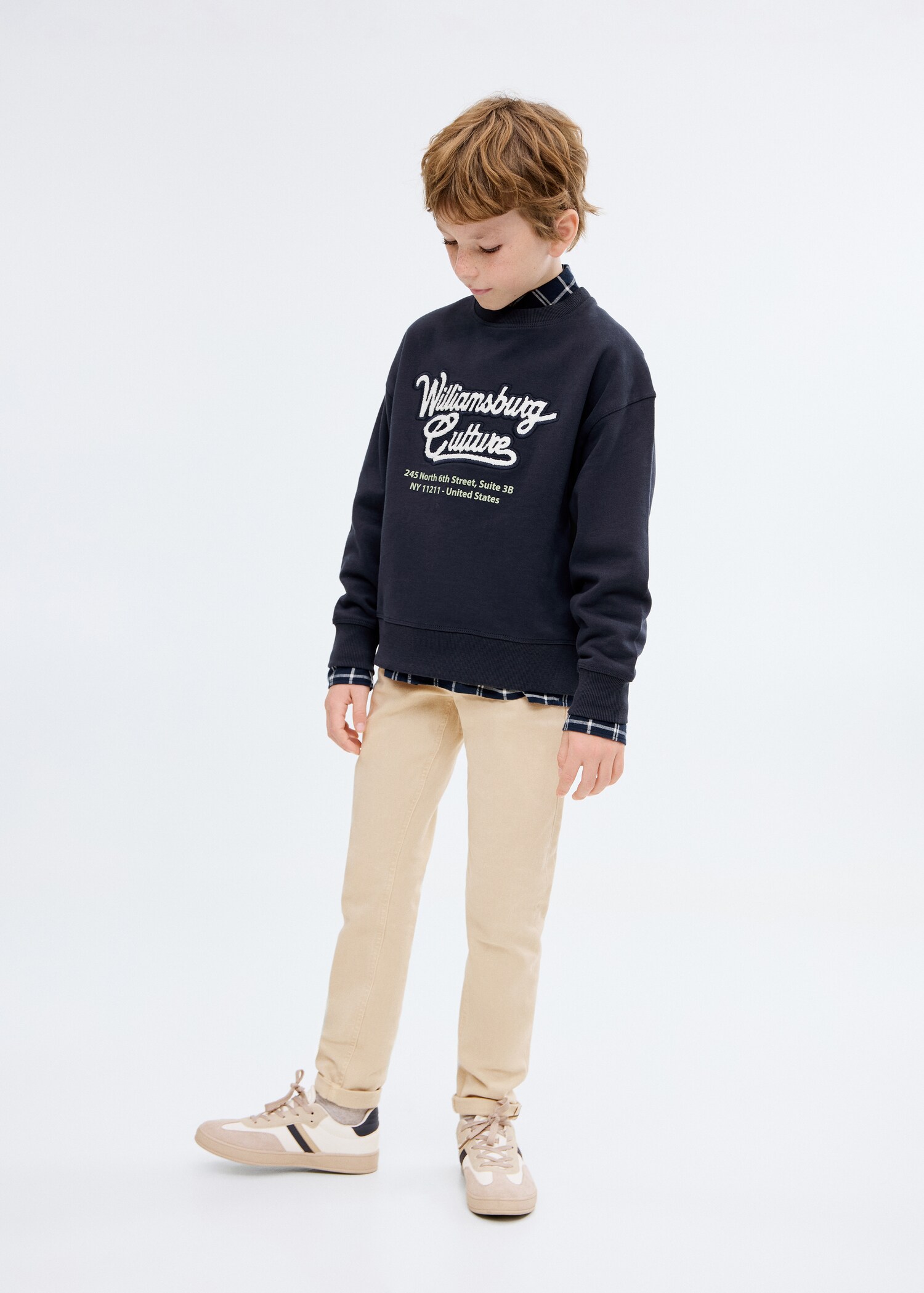 Straight trousers - General plane