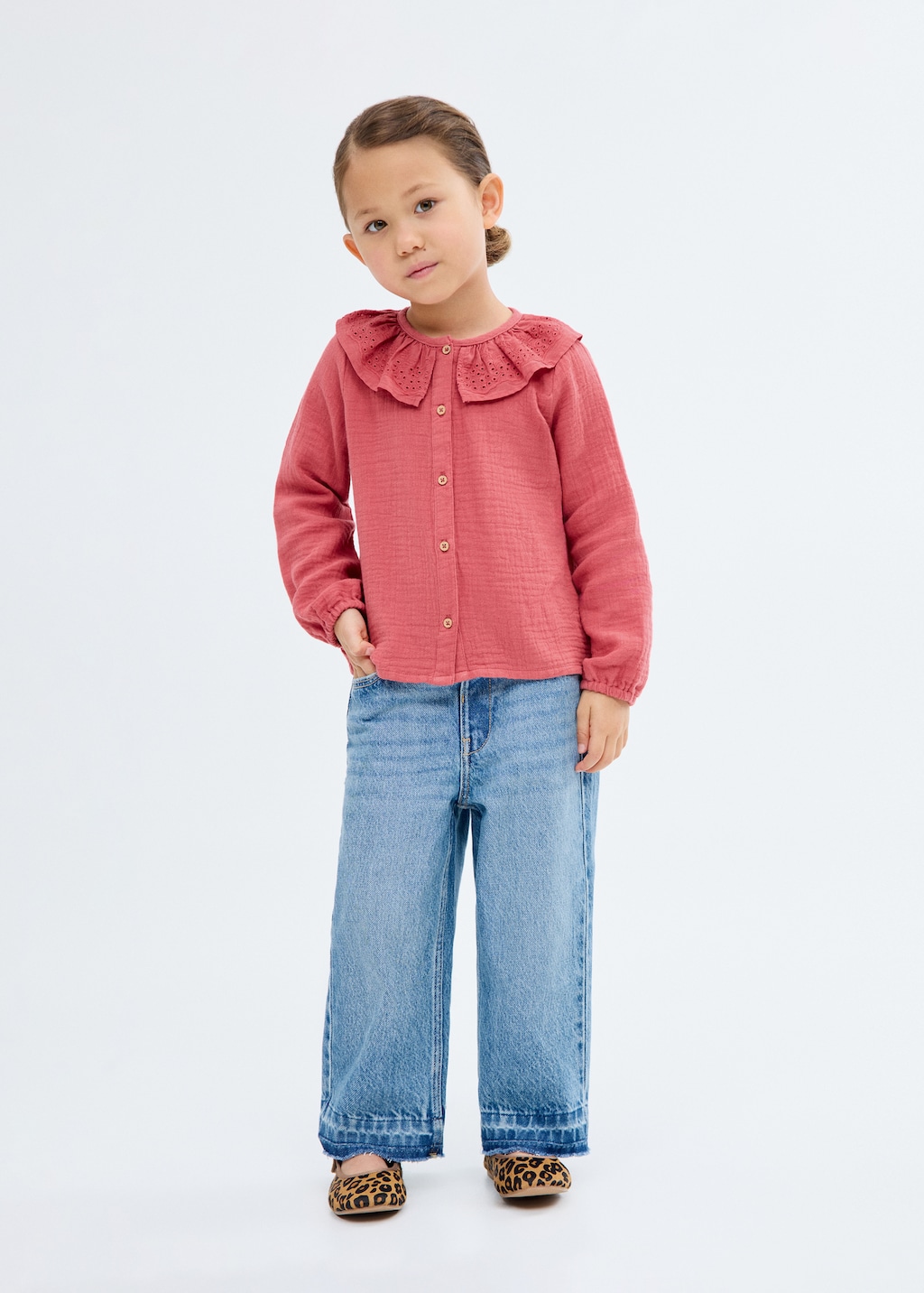 Bambula embroidered blouse