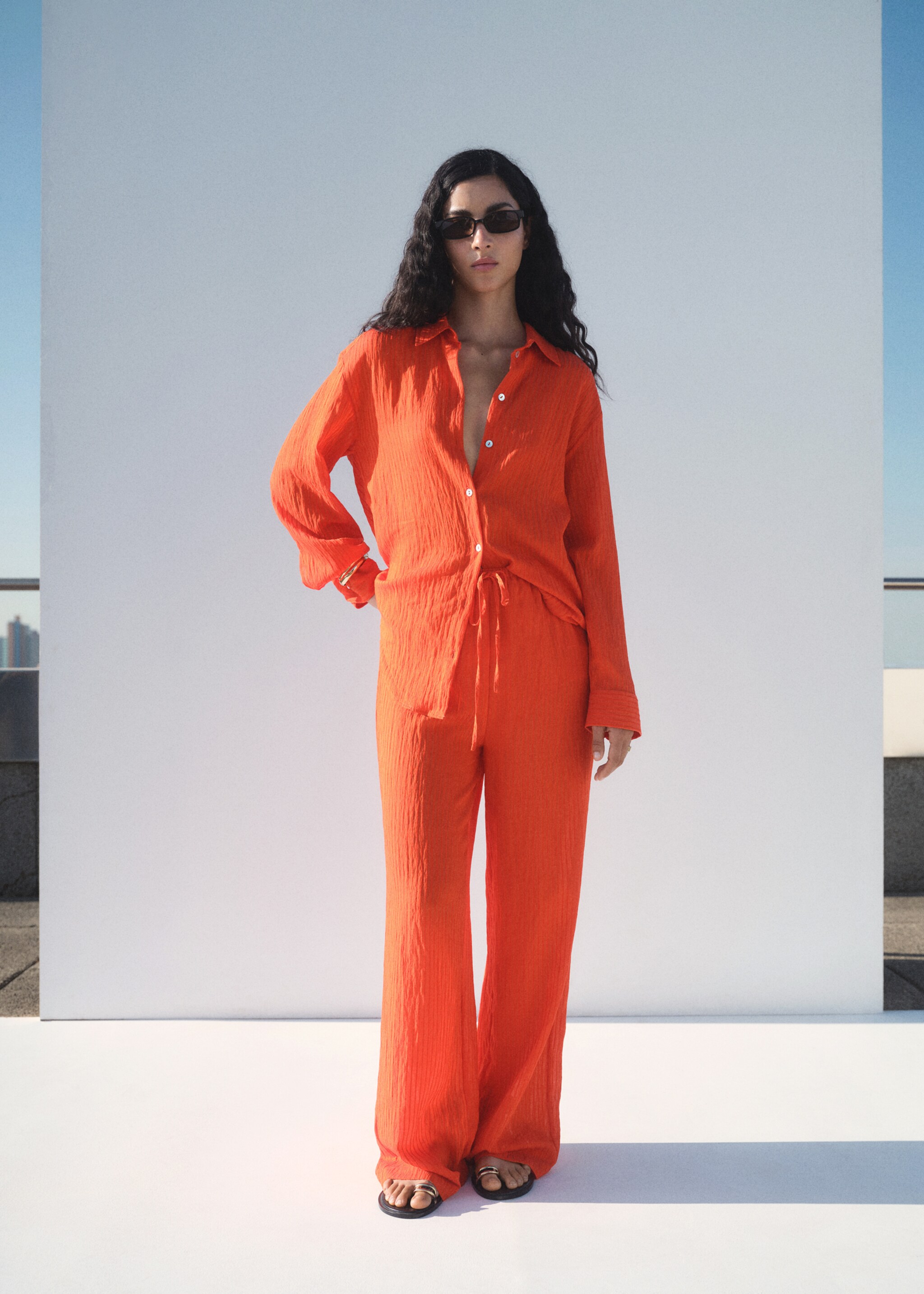 Pantalon carrot - Plan général