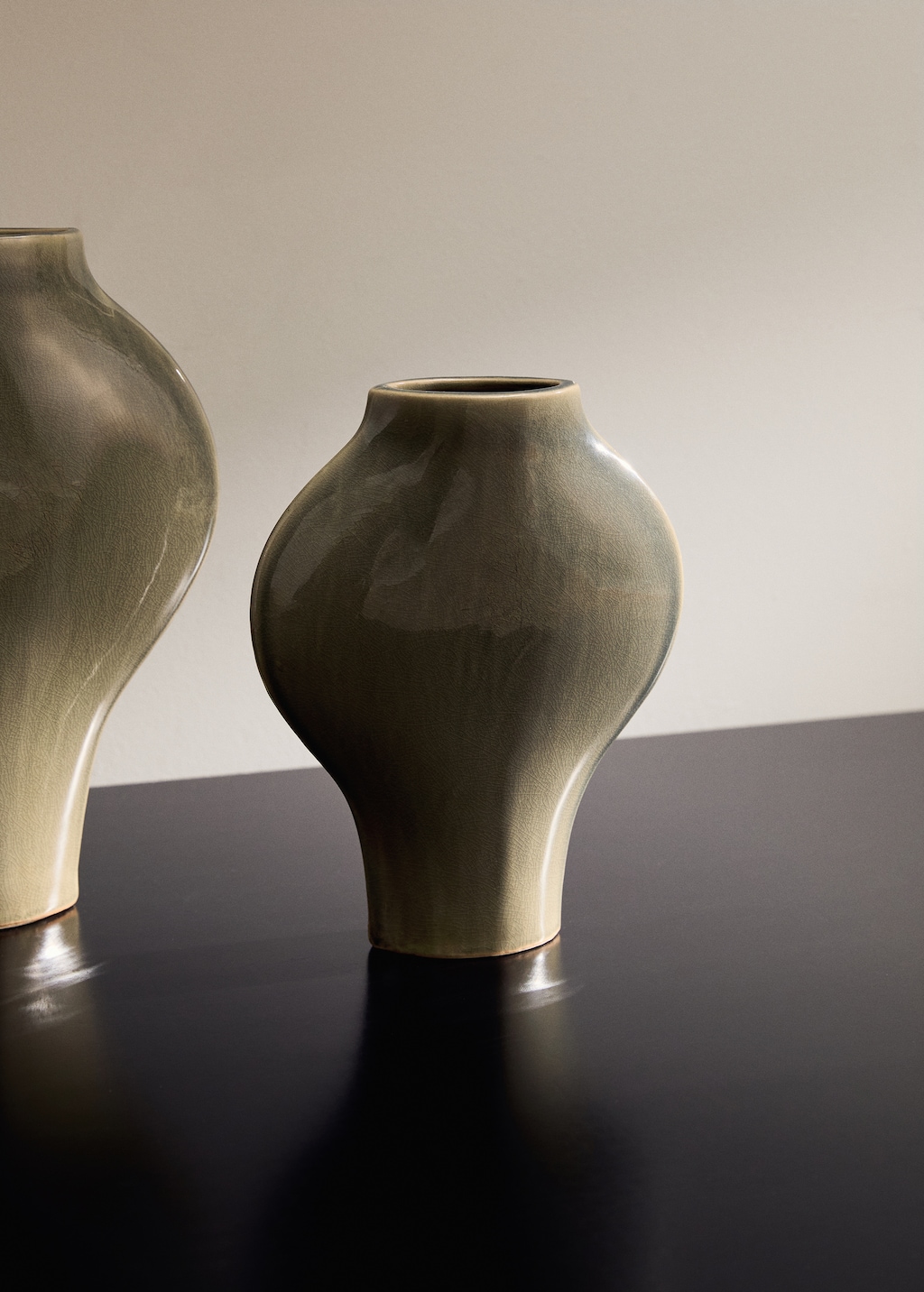 Small stoneware vase