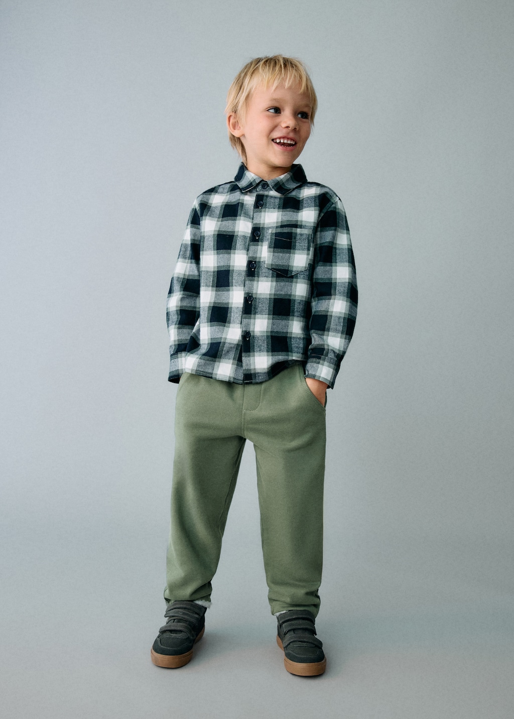 Cotton drawstring joggers