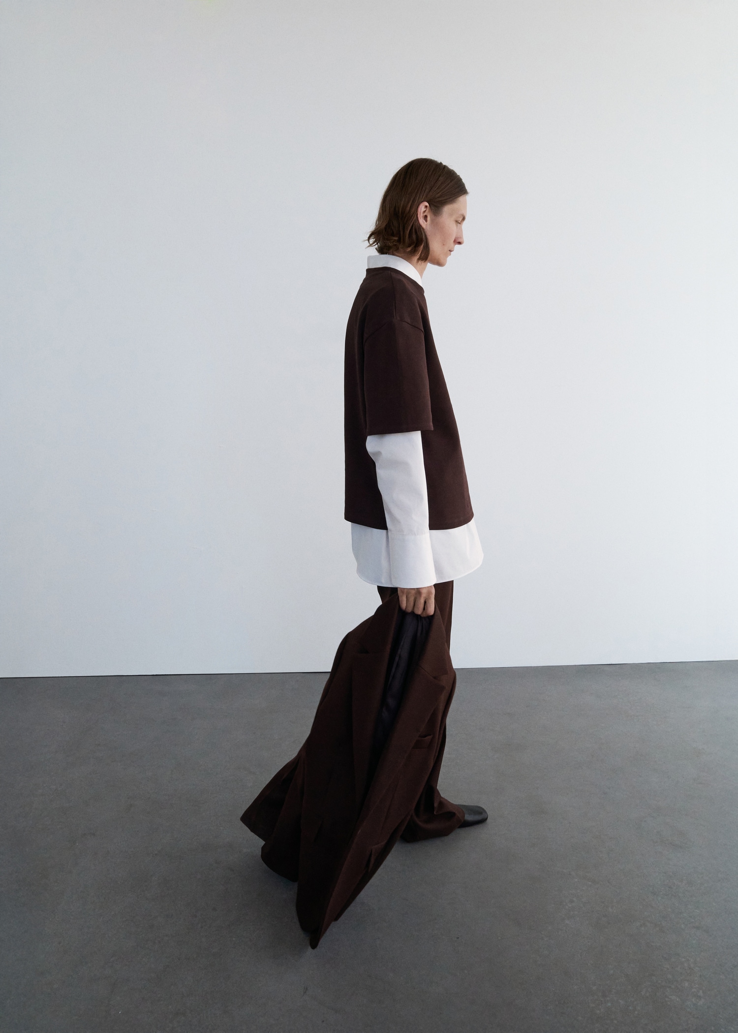 T-shirt en coton oversize - Plan général