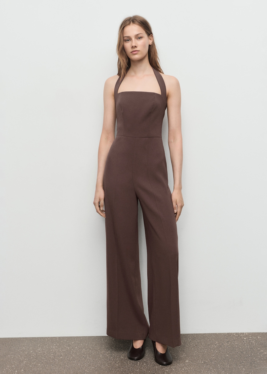 Halter neck jumpsuit