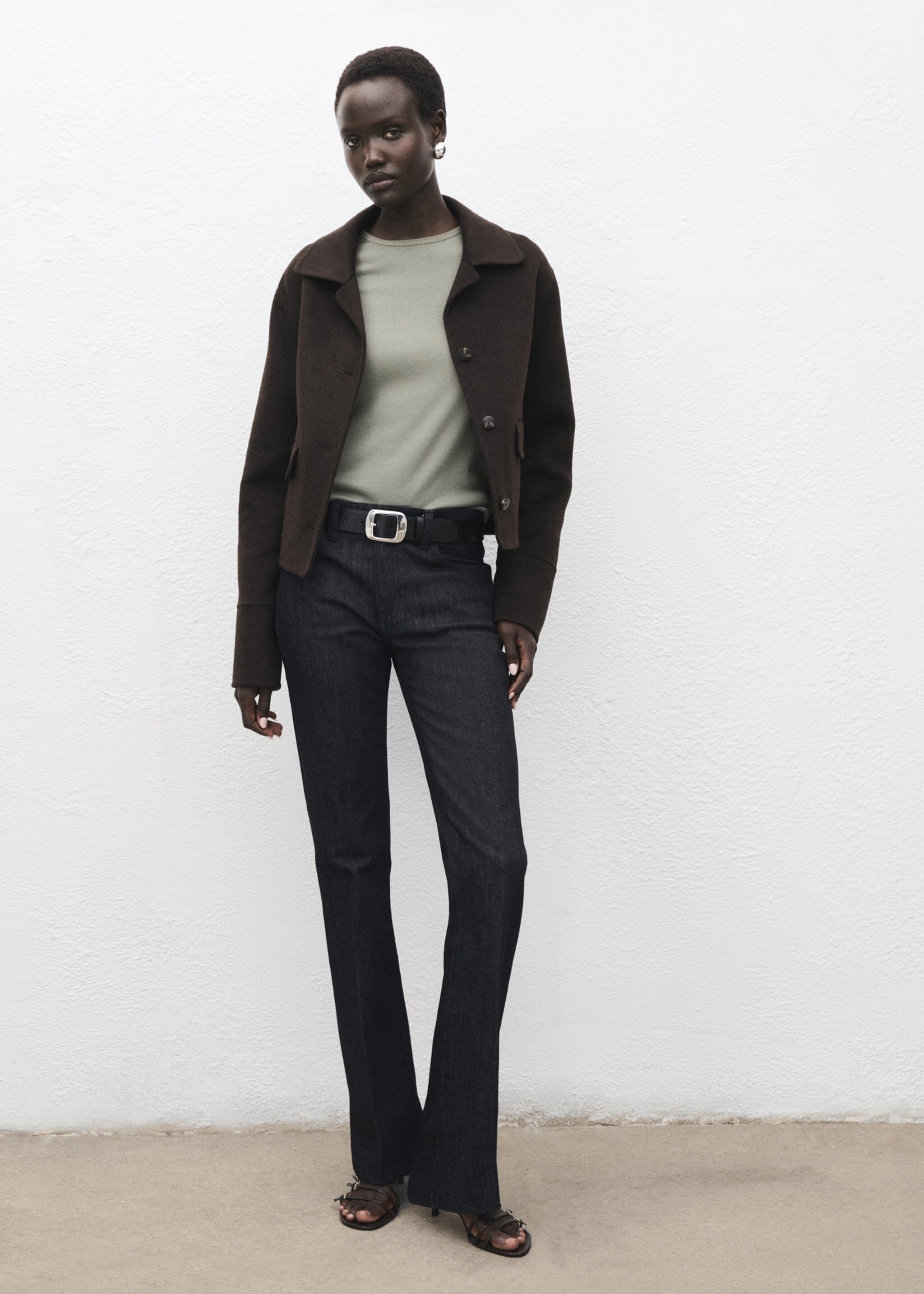 Long sleeve T-shirt - General plane, Khaki. Ref: 17077807-00.