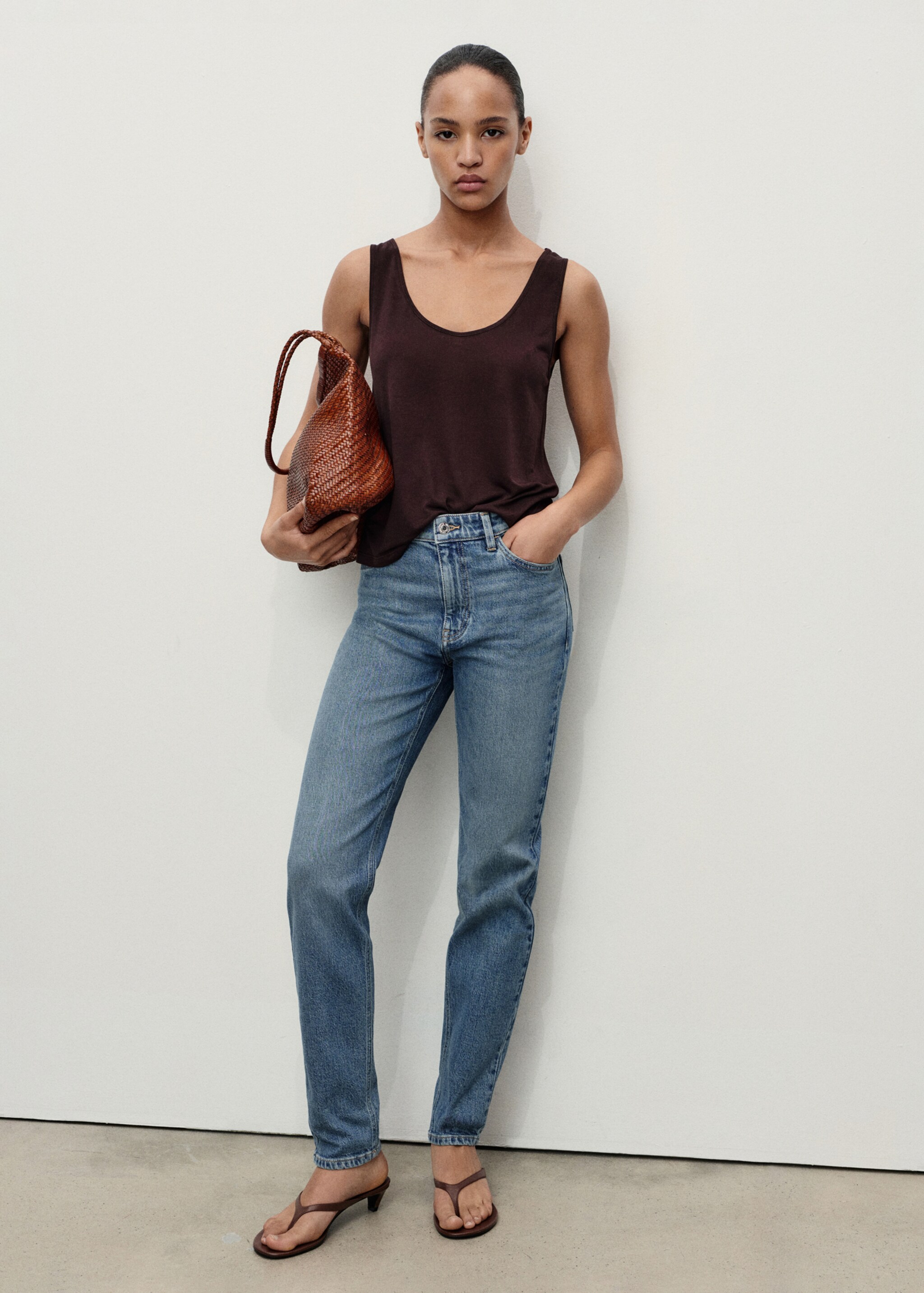 Newmom comfort high-rise jeans - General plane
