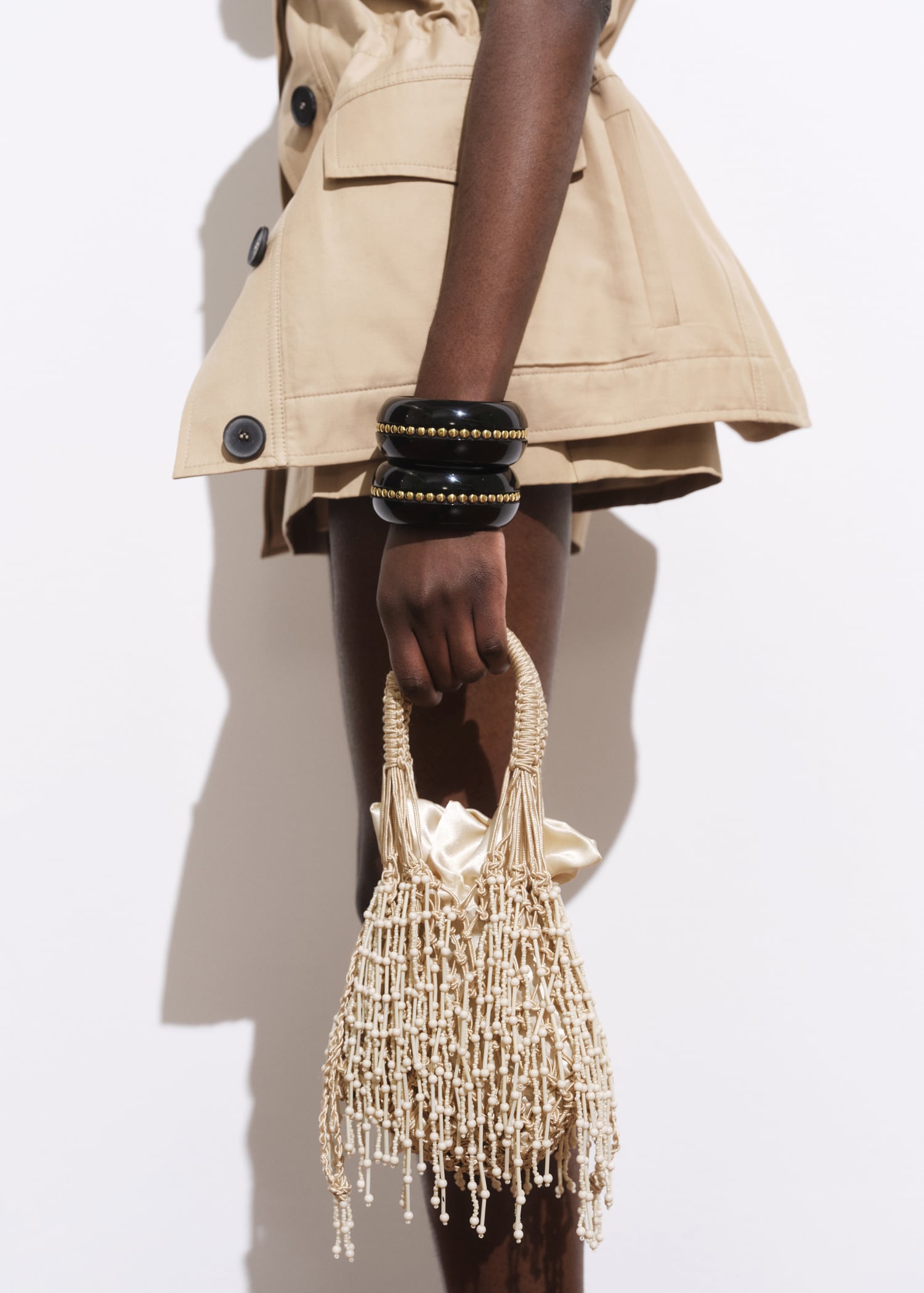 Beaded handbag - General plane