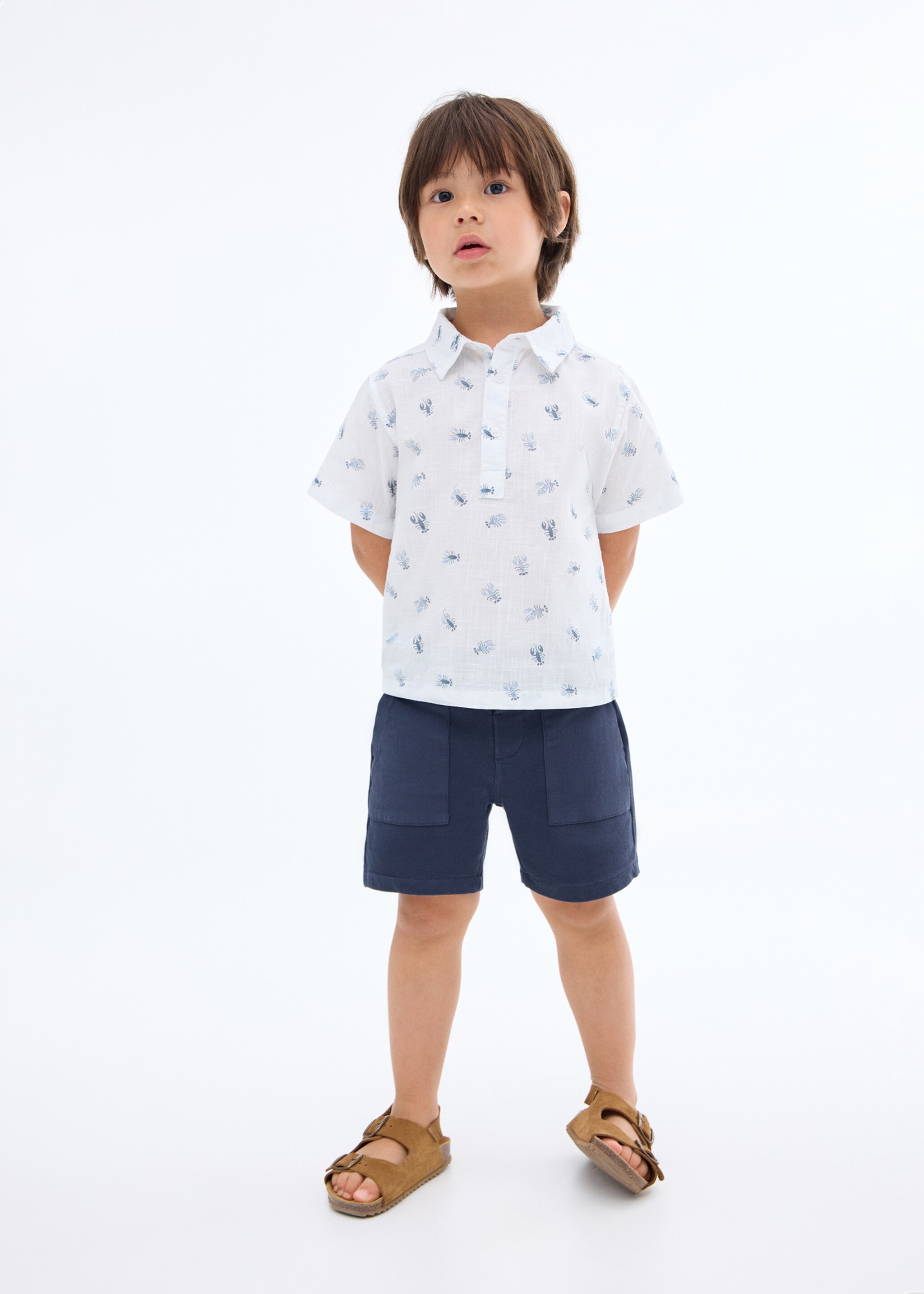Printed short-sleeved shirt - General plane